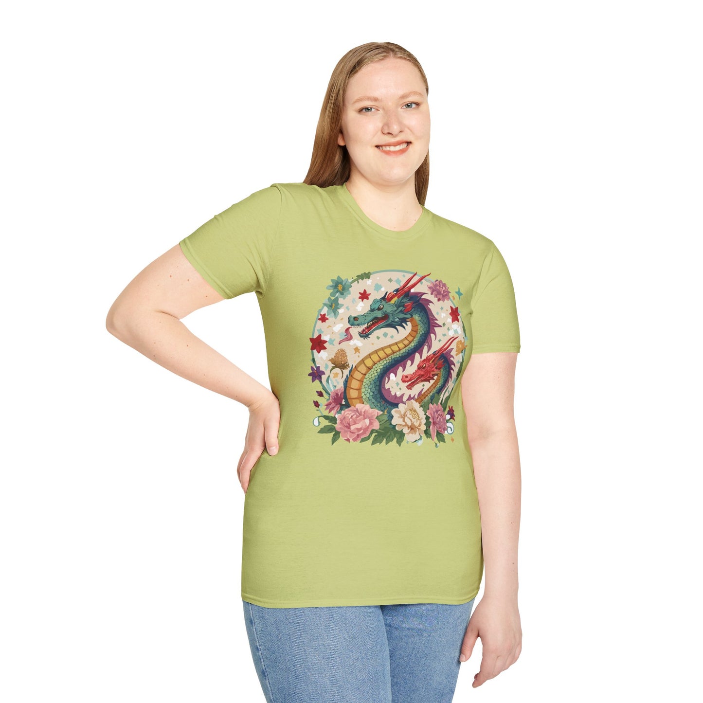 Dragon T Shirt, Dragon Shirt, Shirt with Animals, Animal Shirt