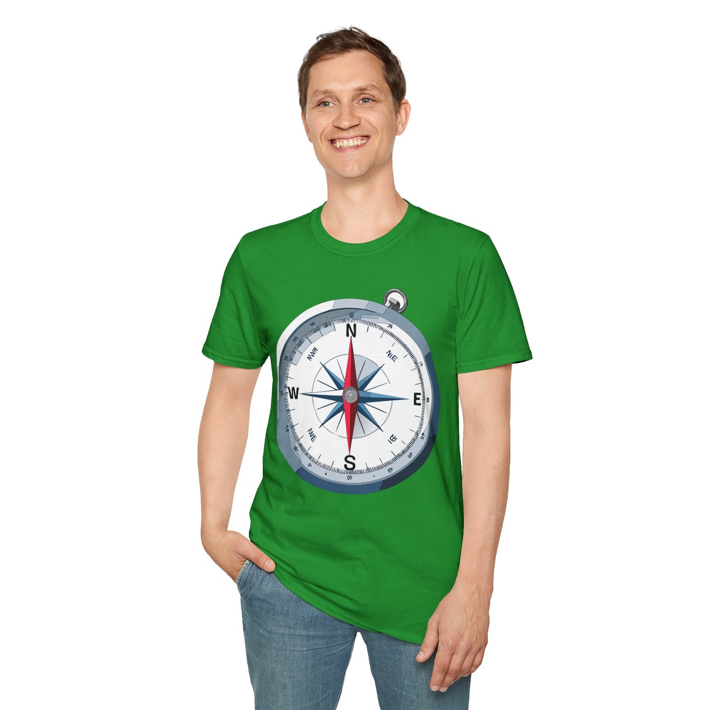 Compass T Shirt, Compass Shirt, Shirt with Compass, Navigator Shirt