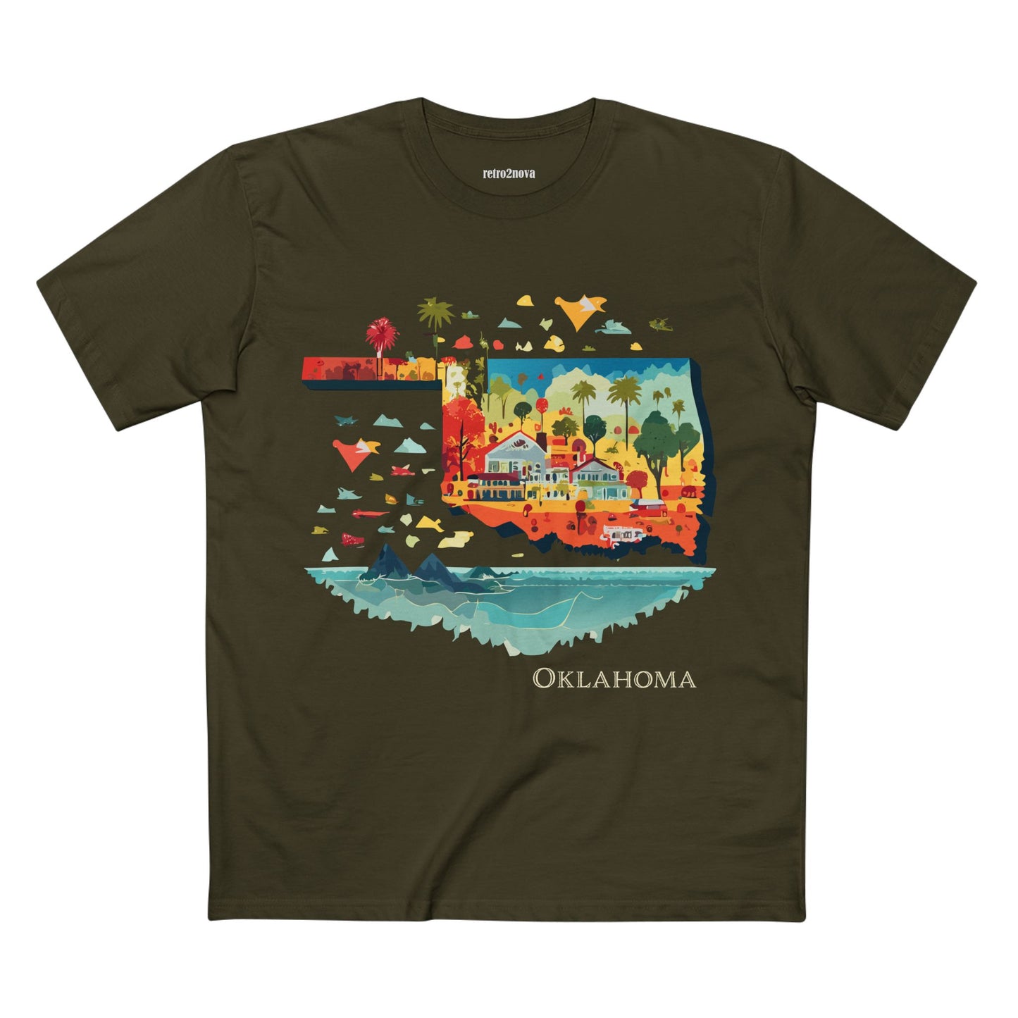 US State Shirts, Oklahoma Shirt
