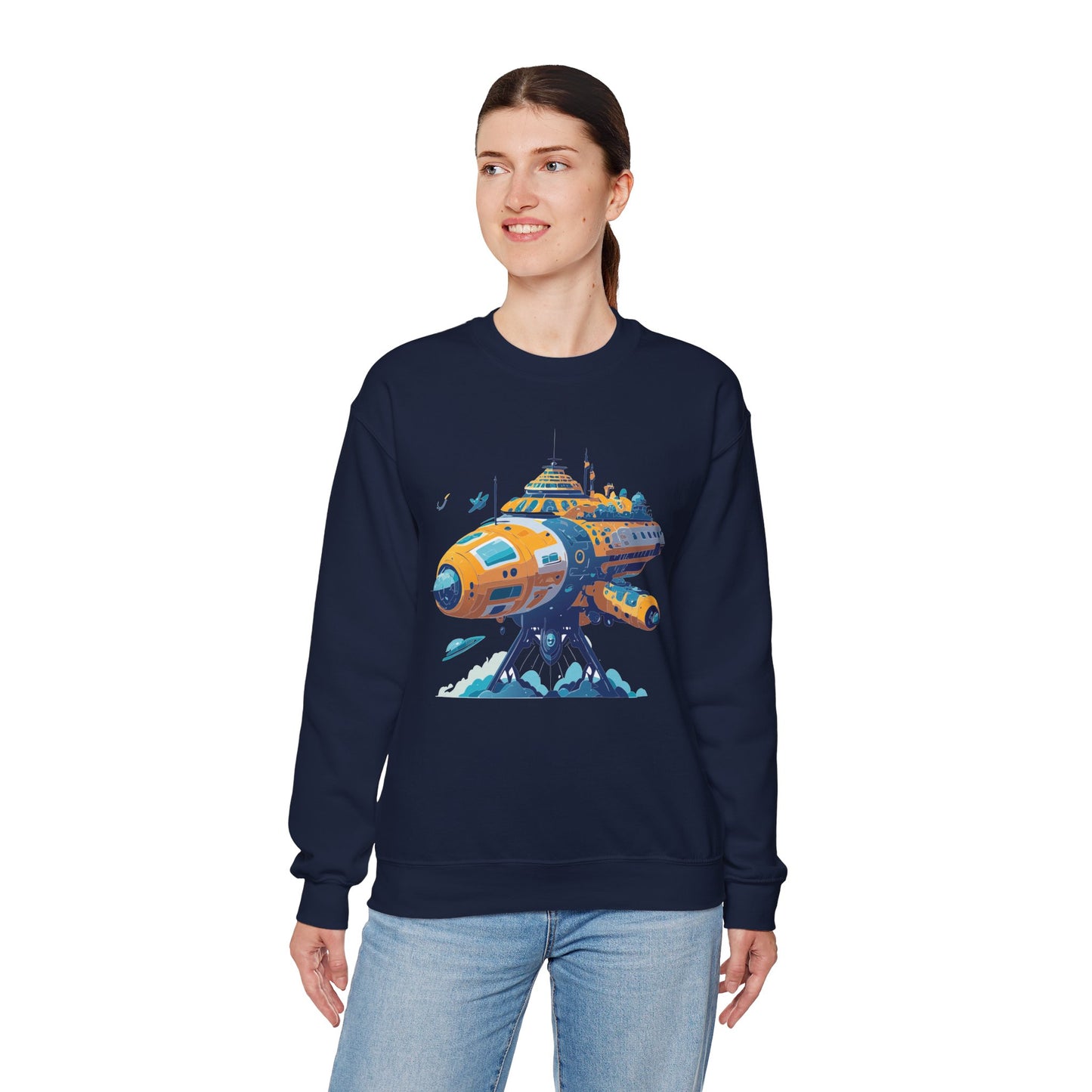 Space Shuttle Sweatshirt, Cosmic Sweatshirt, Astronaut Sweatshirt, Space Cosmic Sweatshirt