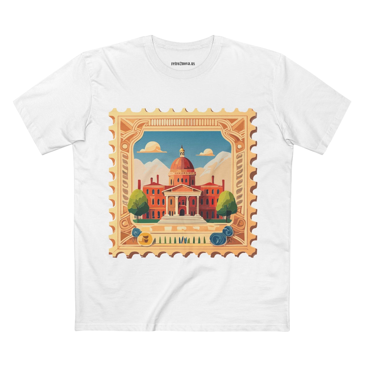 Stamp Shirt, Postage Stamp Shirt