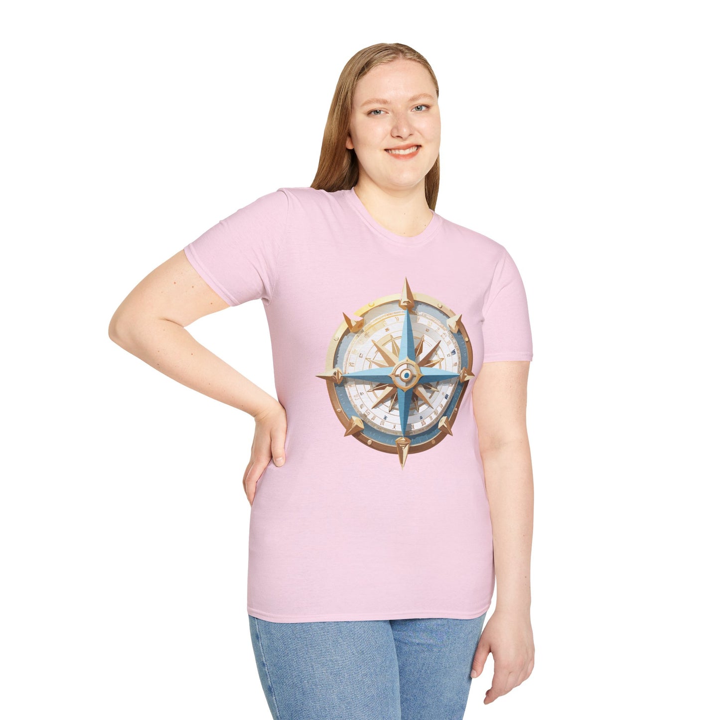 Compass T Shirt, Compass Shirt, Shirt with Compass, Navigator Shirt
