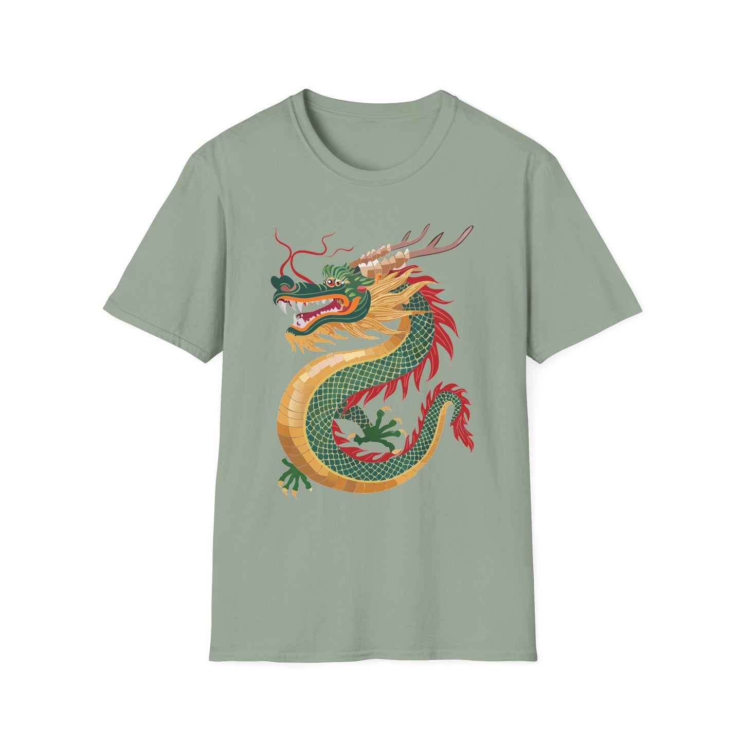 Dragon T Shirt, Dragon Shirt, Shirt with Animals, Animal Shirt