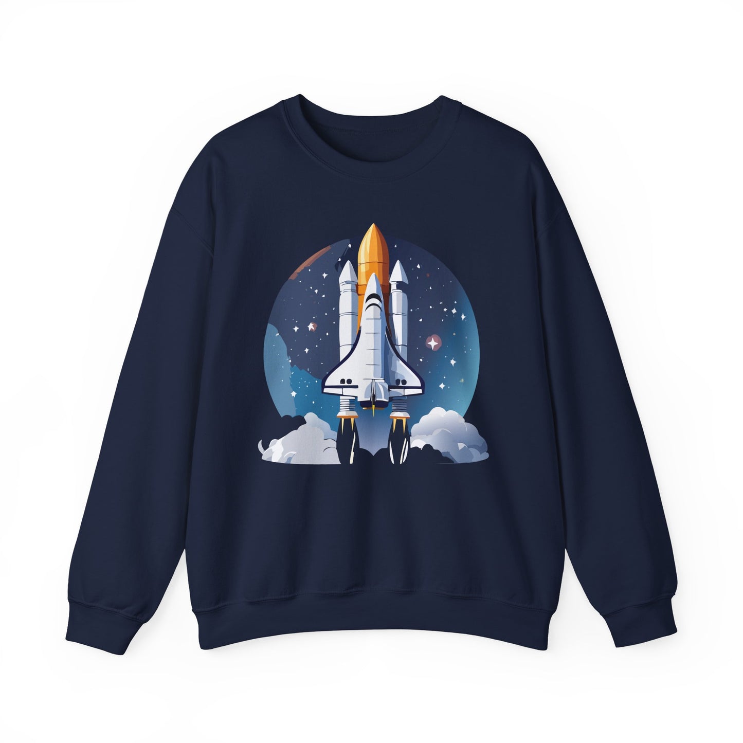 Space Shuttle Sweatshirt, Cosmic Sweatshirt, Astronaut Sweatshirt, Space Cosmic Sweatshirt