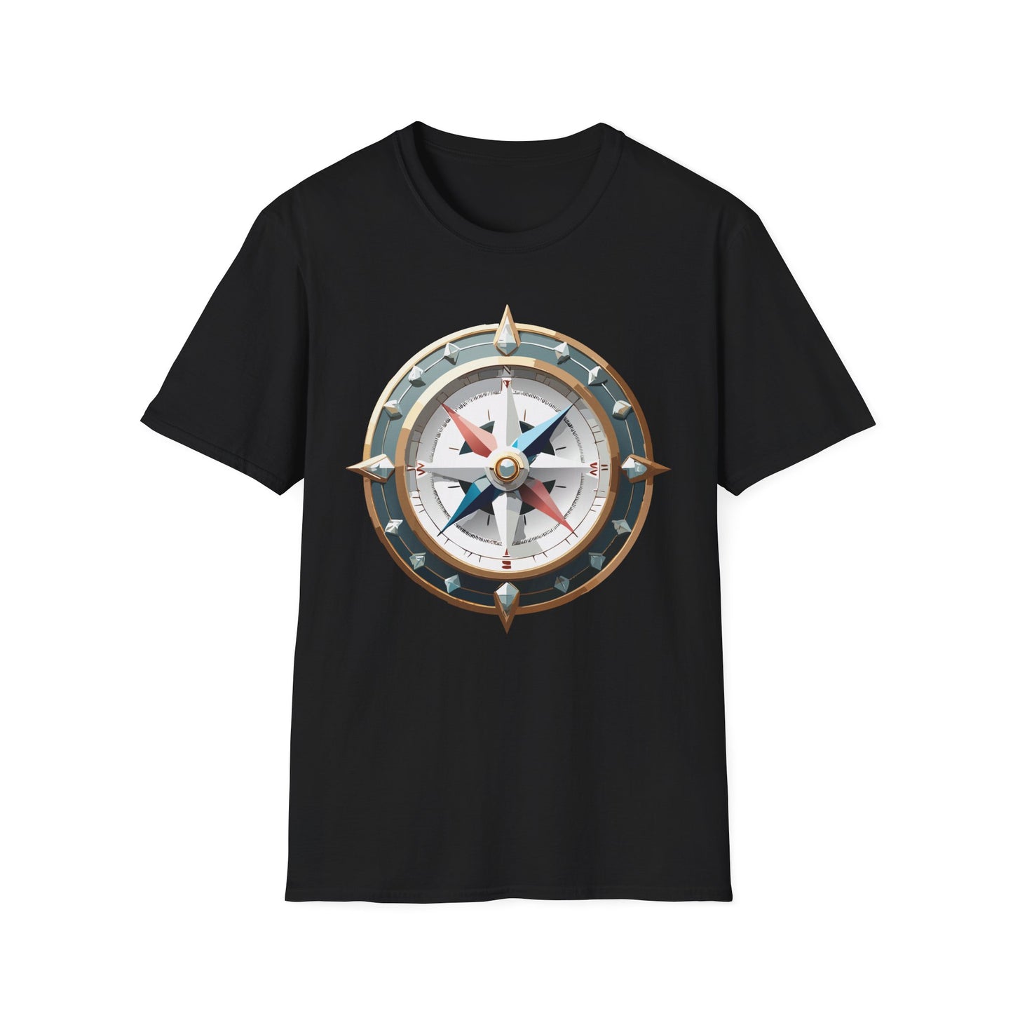 Compass T Shirt, Compass Shirt, Shirt with Compass, Navigator Shirt