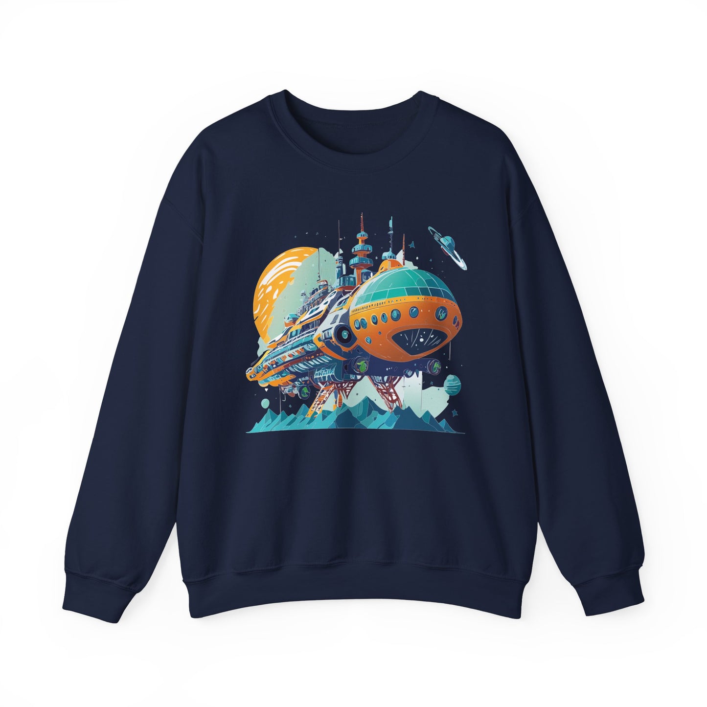 Space Shuttle Sweatshirt, Cosmic Sweatshirt, Astronaut Sweatshirt, Space Cosmic Sweatshirt
