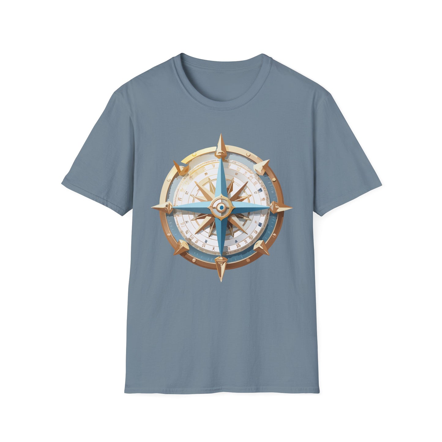 Compass T Shirt, Compass Shirt, Shirt with Compass, Navigator Shirt
