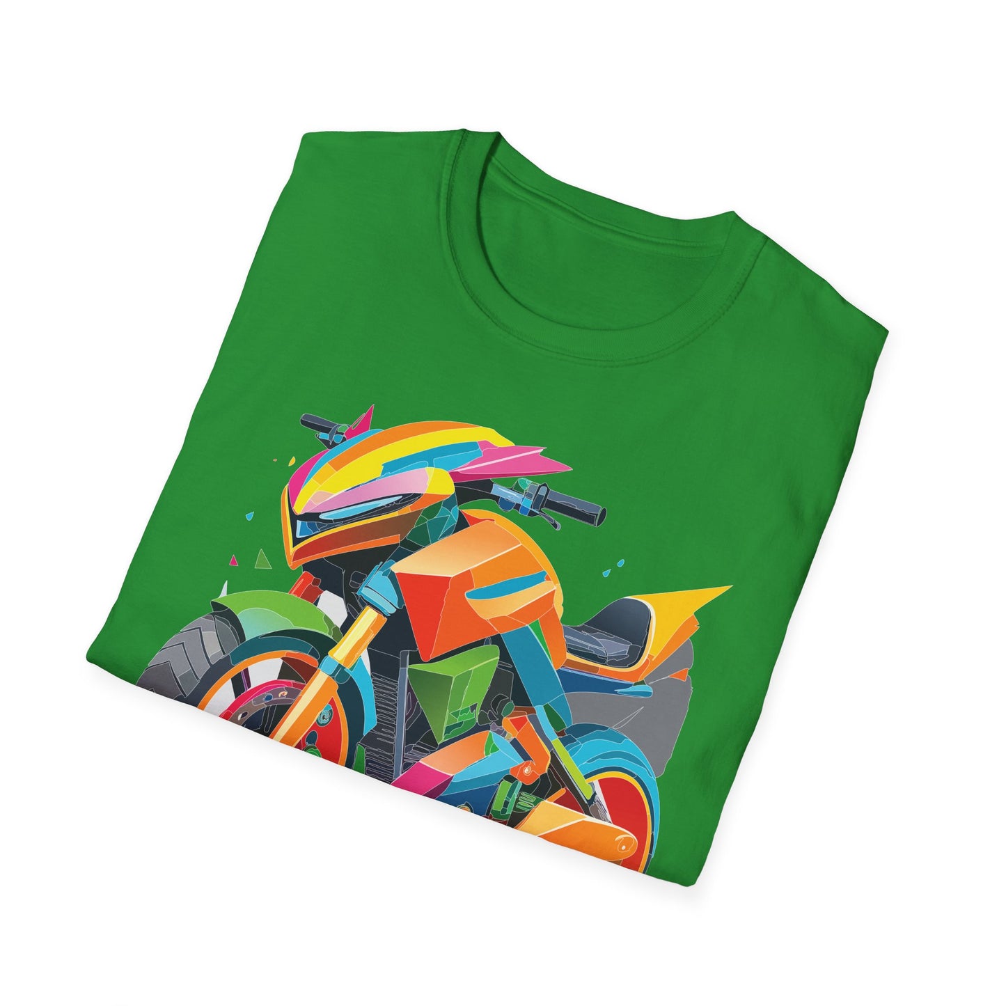Bike T Shirt, Moto Shirt, Shirt with Motorcycle, MTB T Shirts