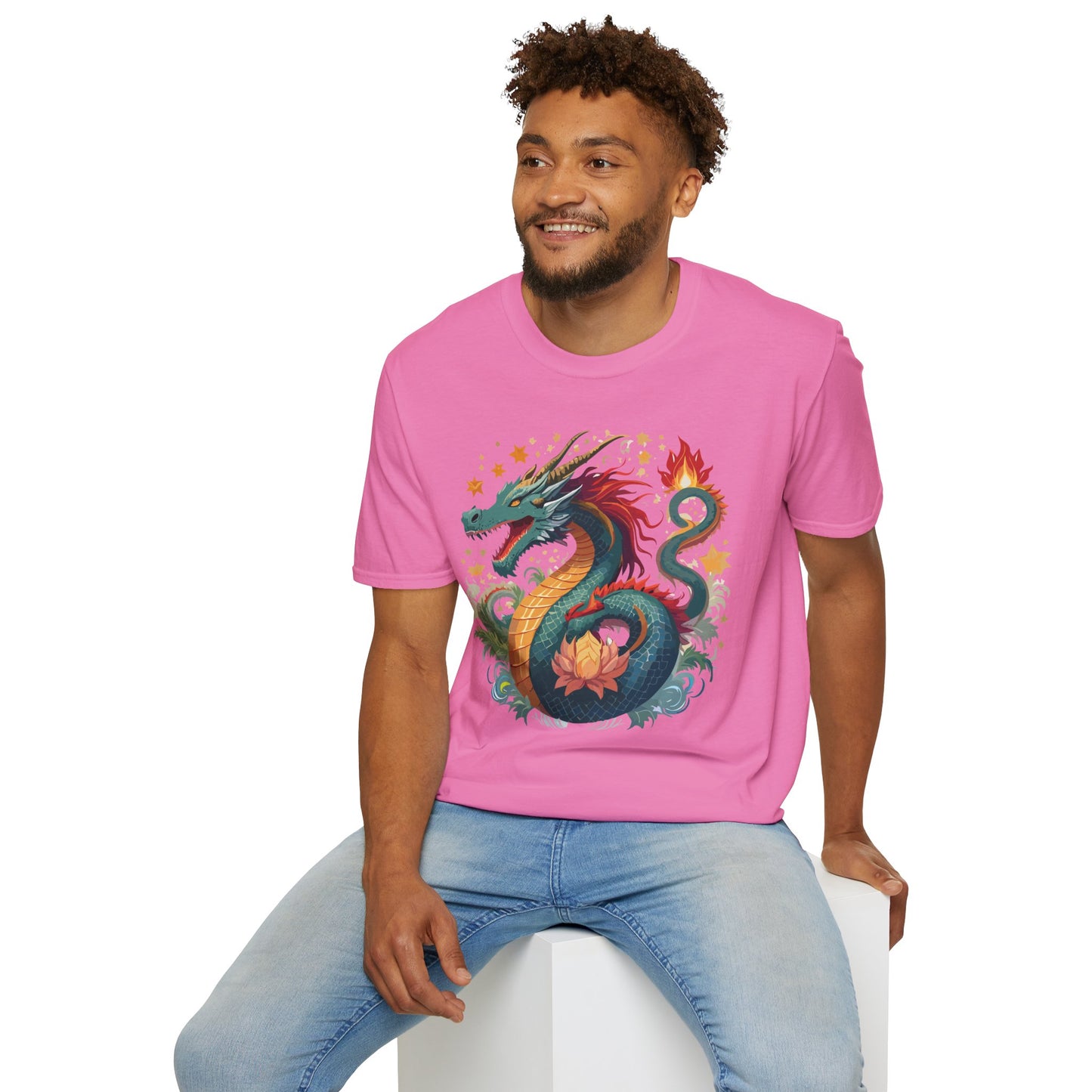 Dragon T Shirt, Dragon Shirt, Shirt with Animals, Animal Shirt