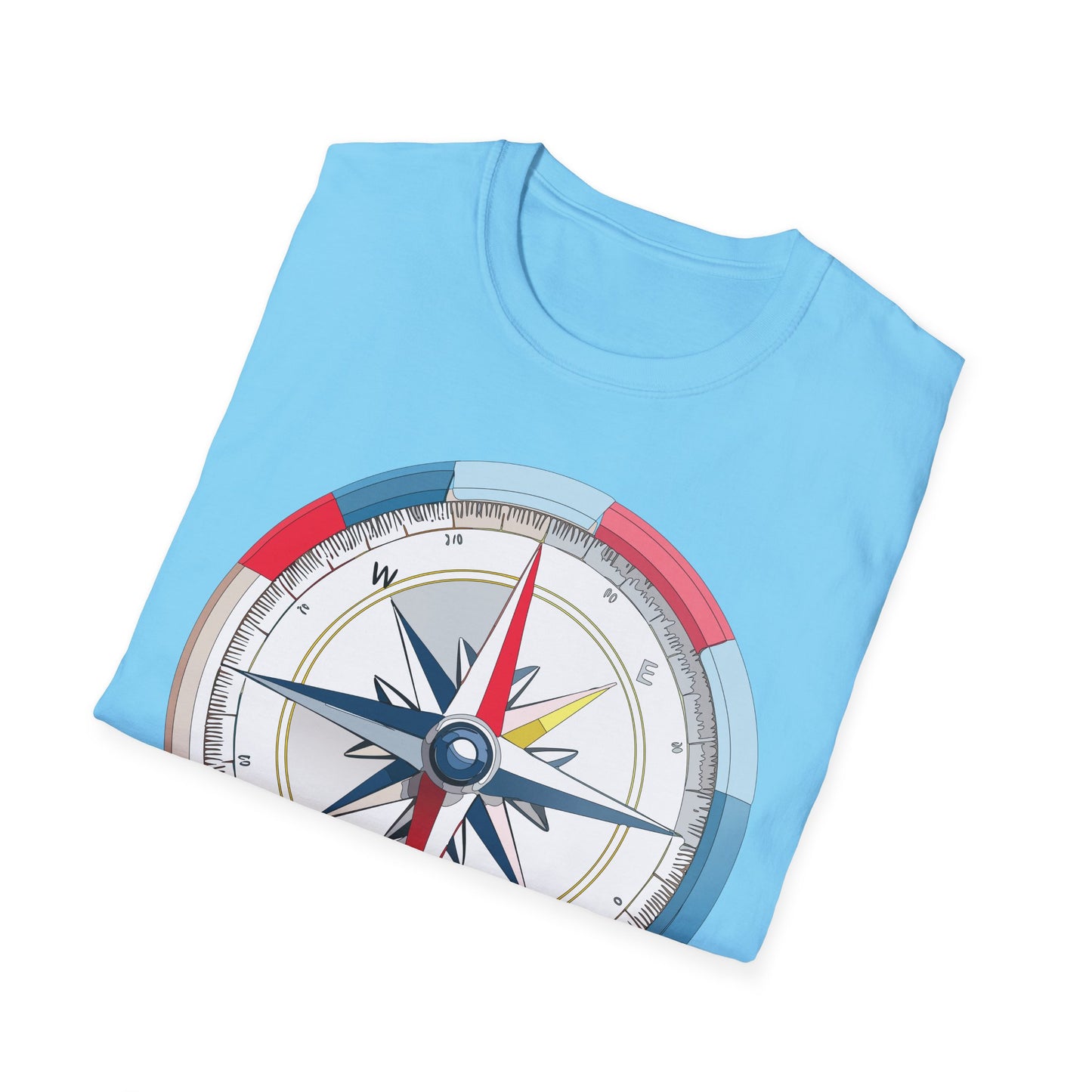 Compass T Shirt, Compass Shirt, Shirt with Compass, Navigator Shirt