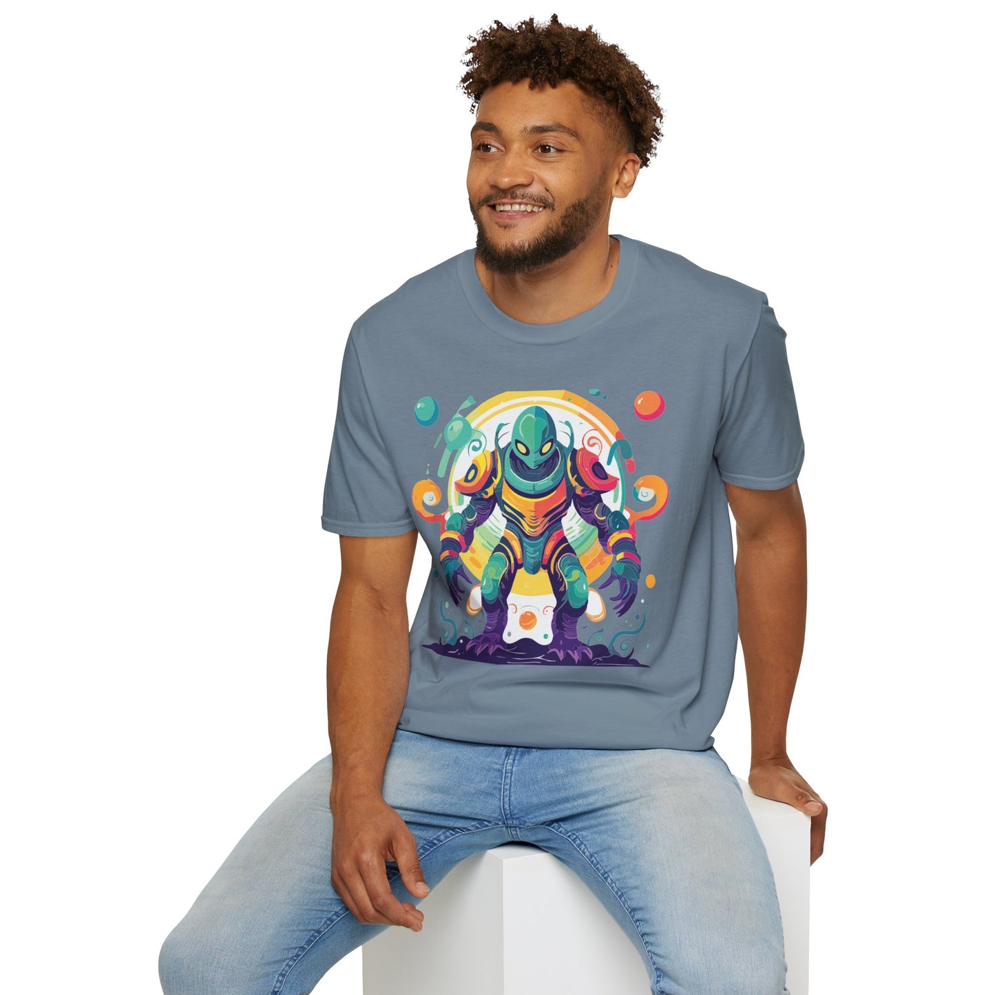 Alien T Shirt, Cosmos Shirt, Shirt with Aliens, Cosmo Shirts