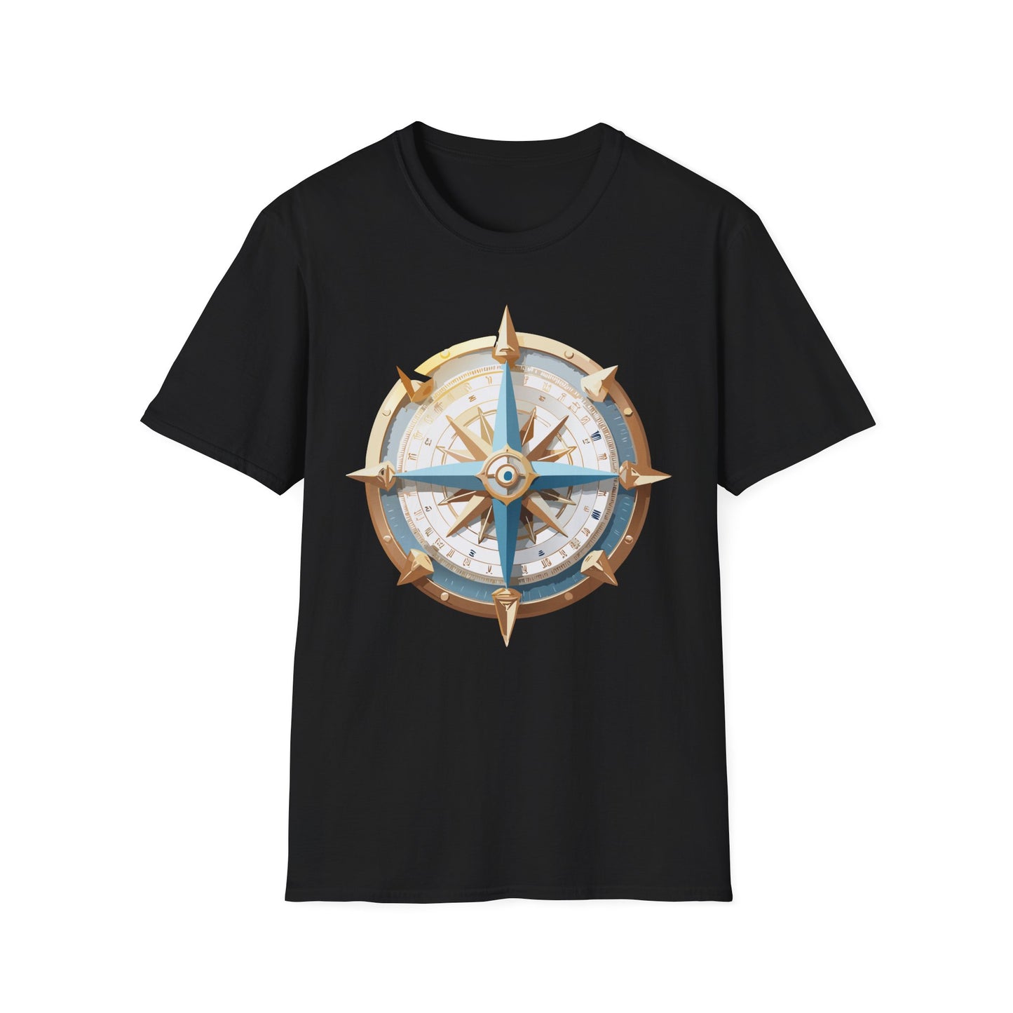 Compass T Shirt, Compass Shirt, Shirt with Compass, Navigator Shirt
