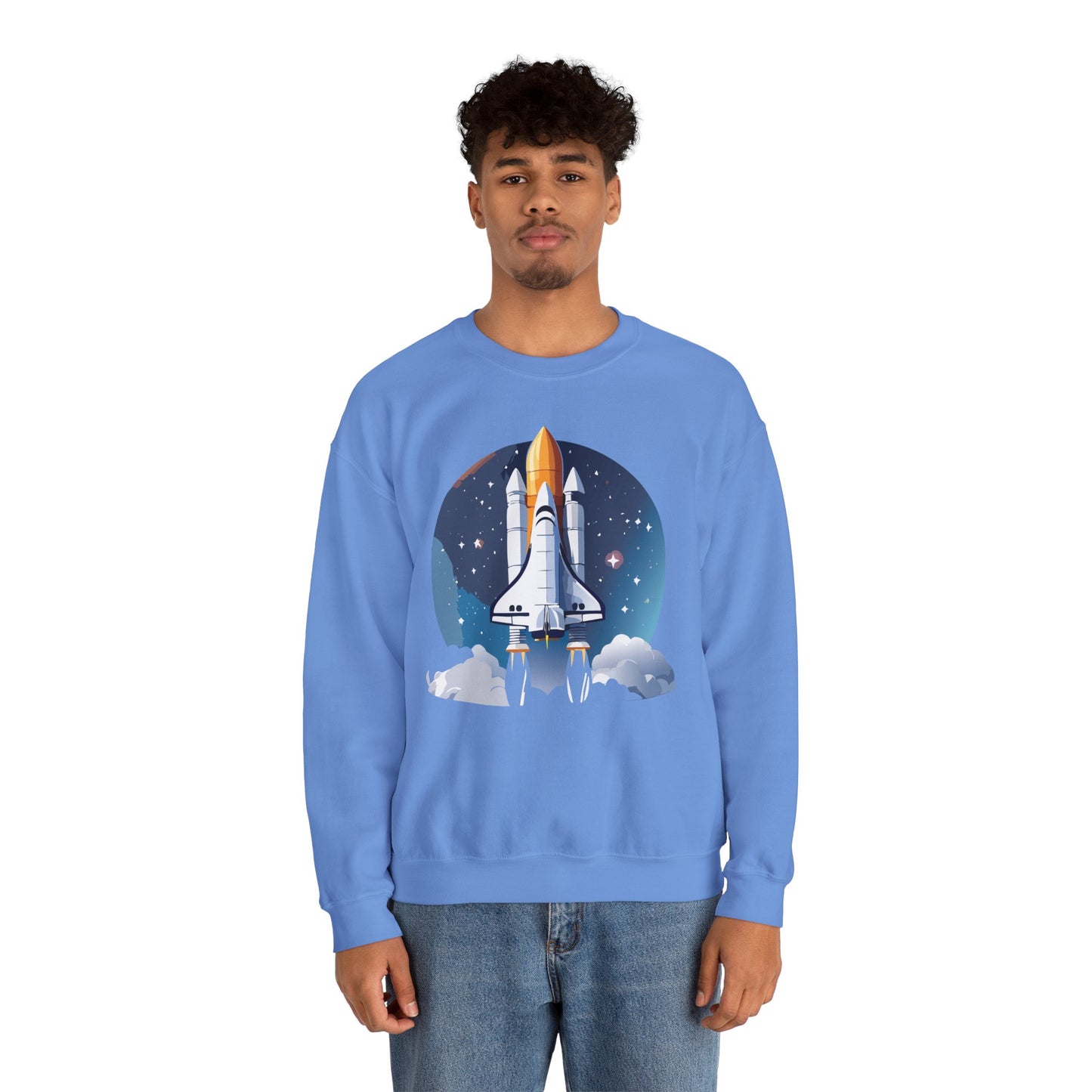 Space Shuttle Sweatshirt, Cosmic Sweatshirt, Astronaut Sweatshirt, Space Cosmic Sweatshirt