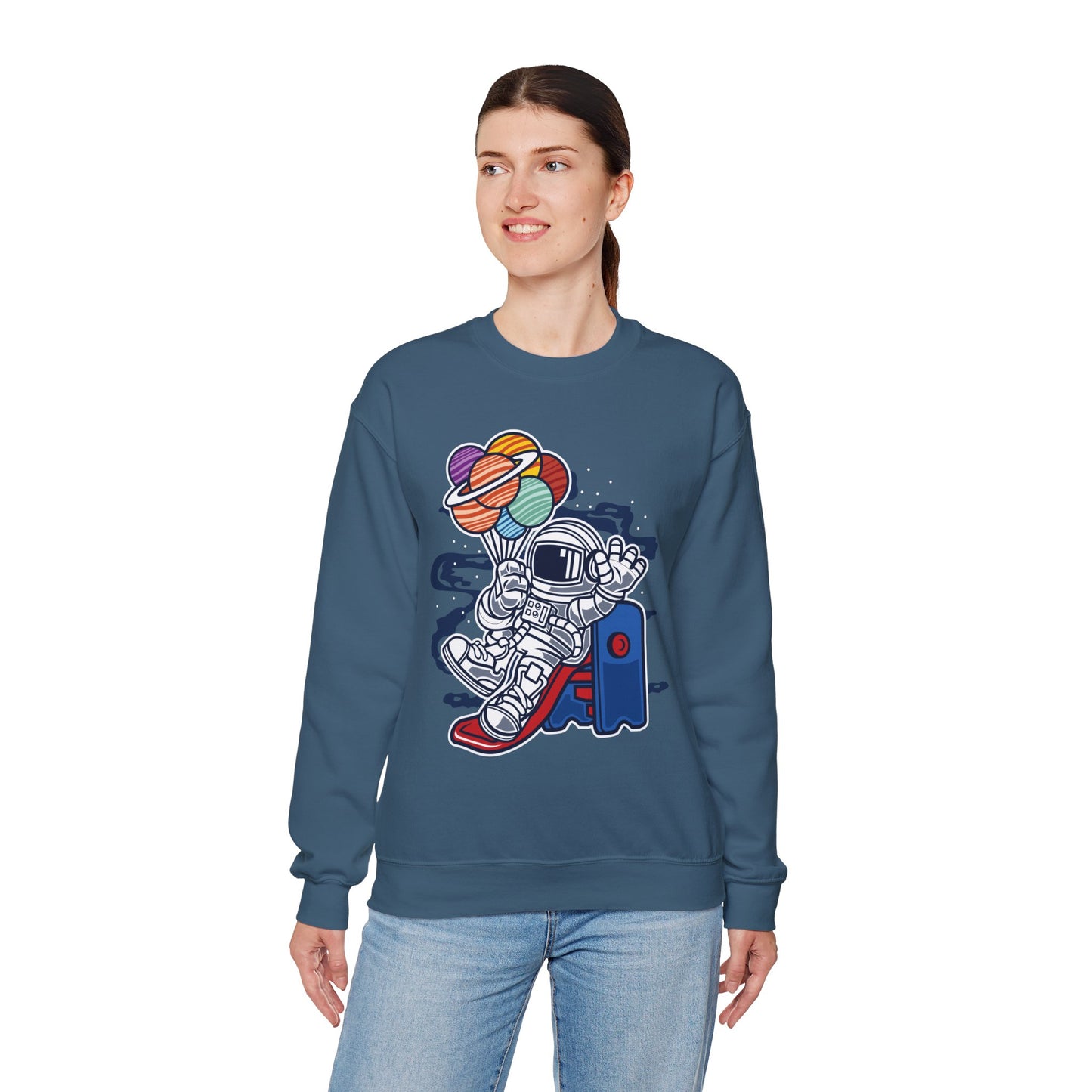 Space Shuttle Sweatshirt, Cosmic Sweatshirt, Astronaut Sweatshirt, Space Cosmic Sweatshirt