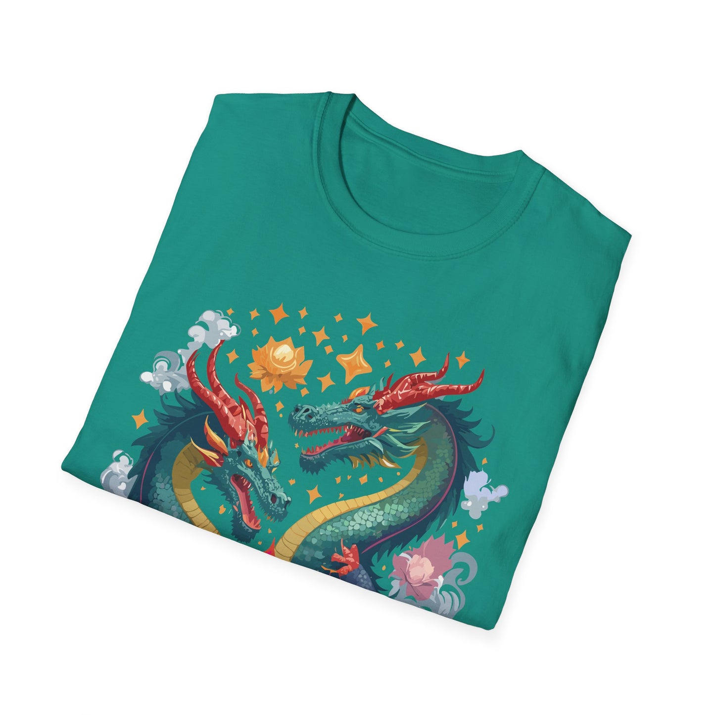 Dragon T Shirt, Dragon Shirt, Shirt with Animals, Animal Shirt