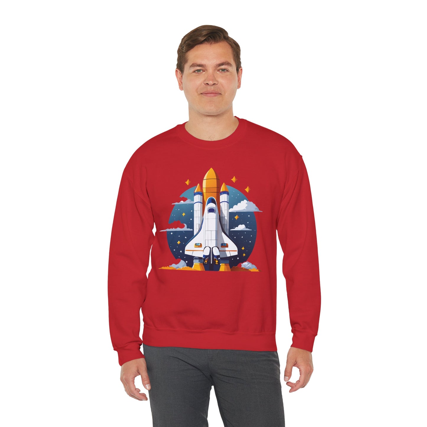 Space Shuttle Sweatshirt, Cosmic Sweatshirt, Astronaut Sweatshirt, Space Cosmic Sweatshirt