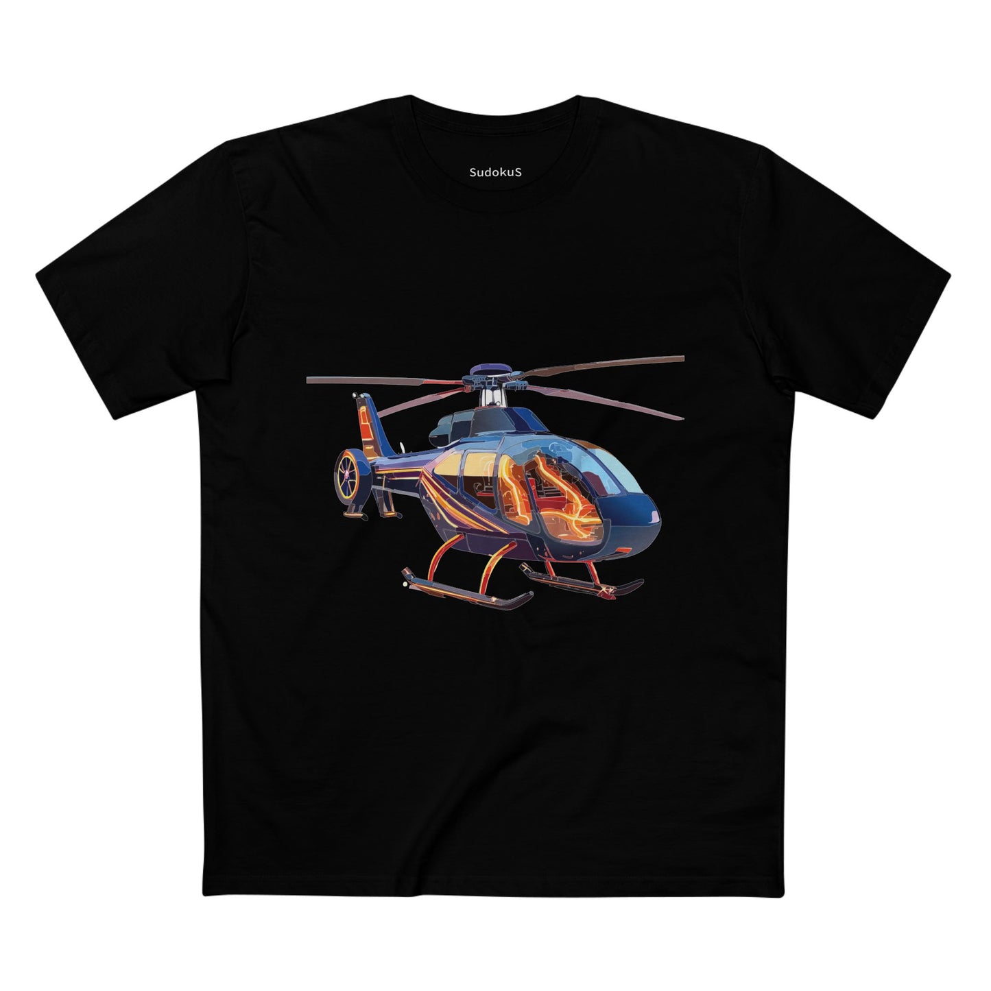 Helicopter Shirt, Chopper Shirt - SudokuS