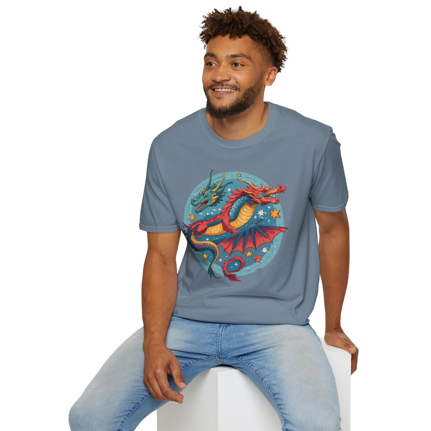Dragon T Shirt, Dragon Shirt, Shirt with Animals, Animal Shirt