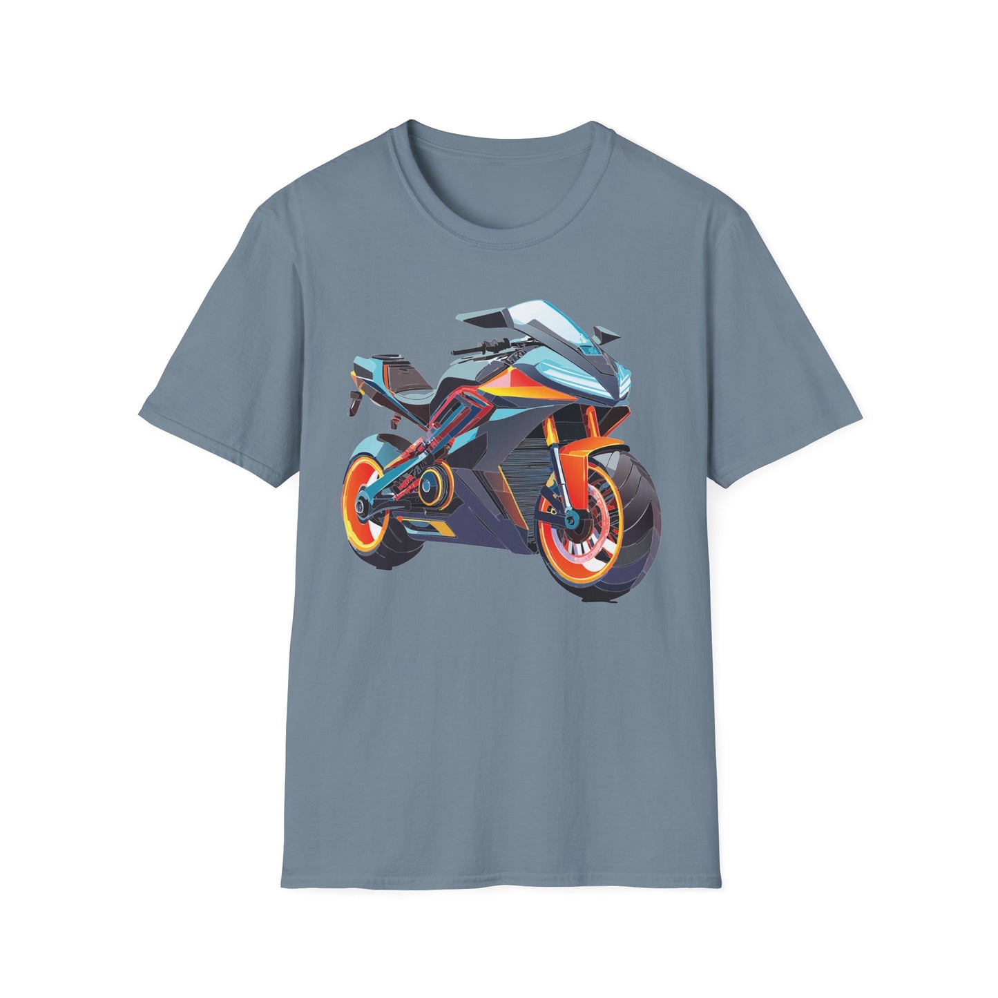 Bike T Shirt, Moto Shirt, Shirt with Motorcycle, MTB T Shirts
