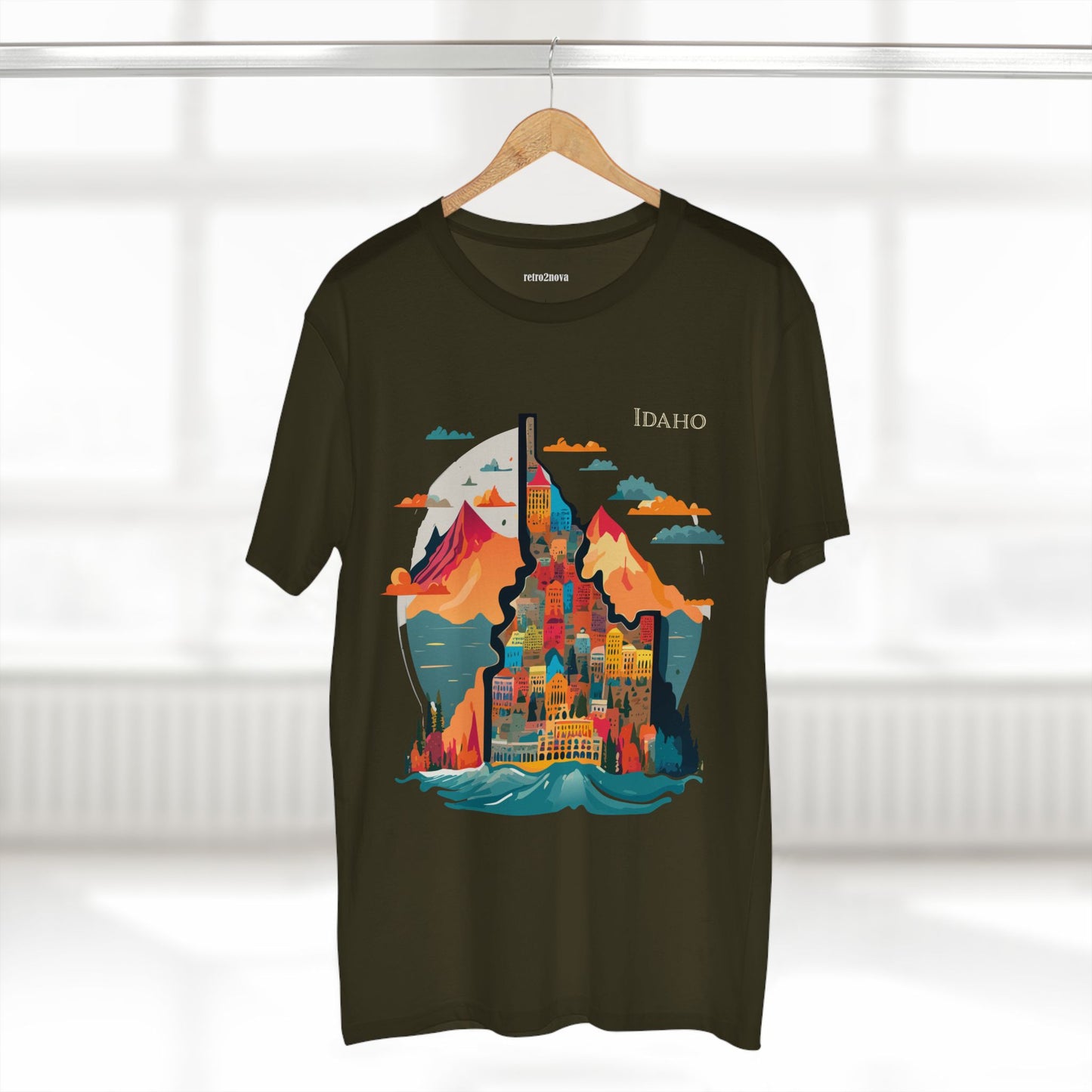 US State Shirts, Idaho Shirt