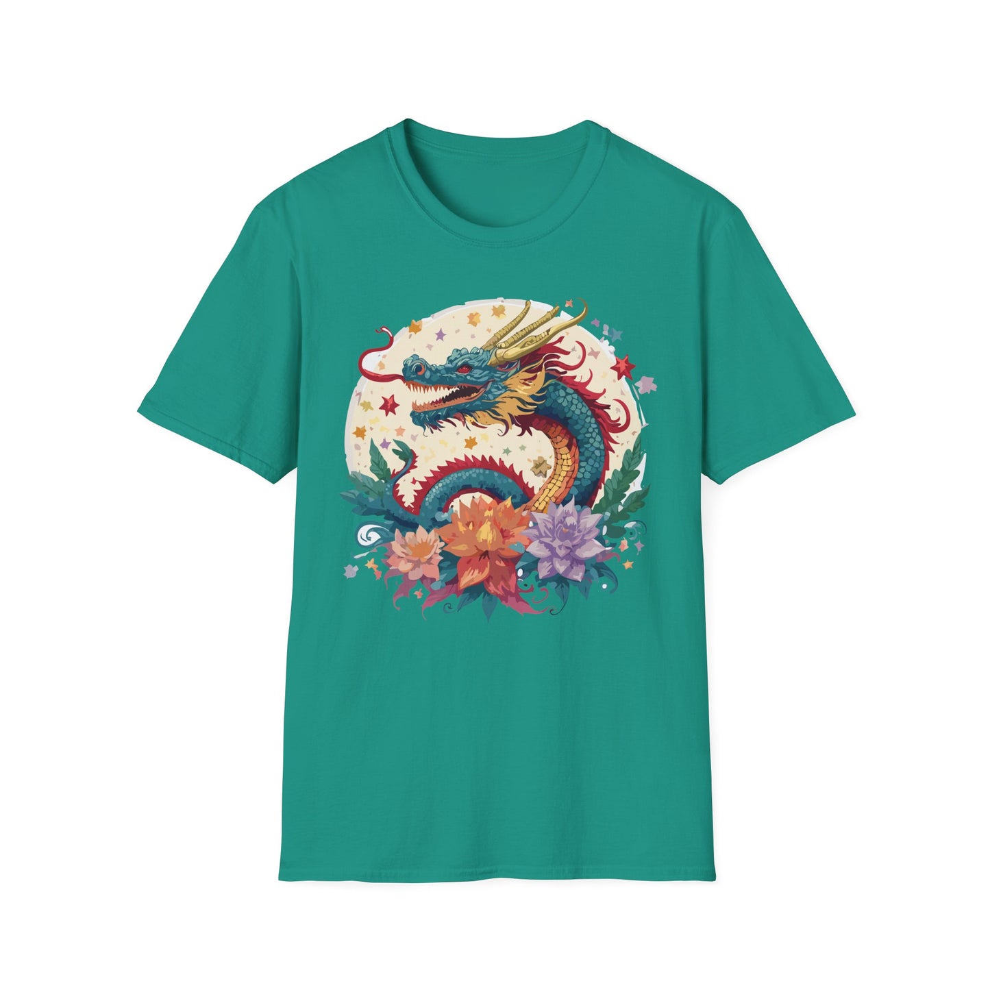 Dragon T Shirt, Dragon Shirt, Shirt with Animals, Animal Shirt