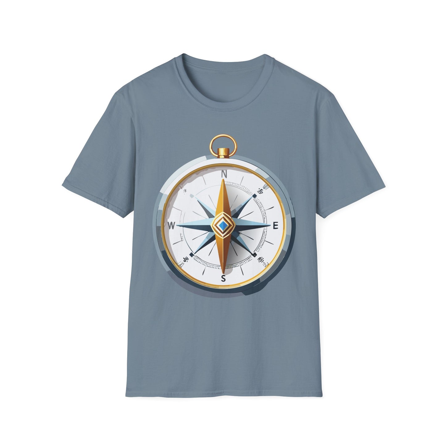 Compass T Shirt, Compass Shirt, Shirt with Compass, Navigator Shirt