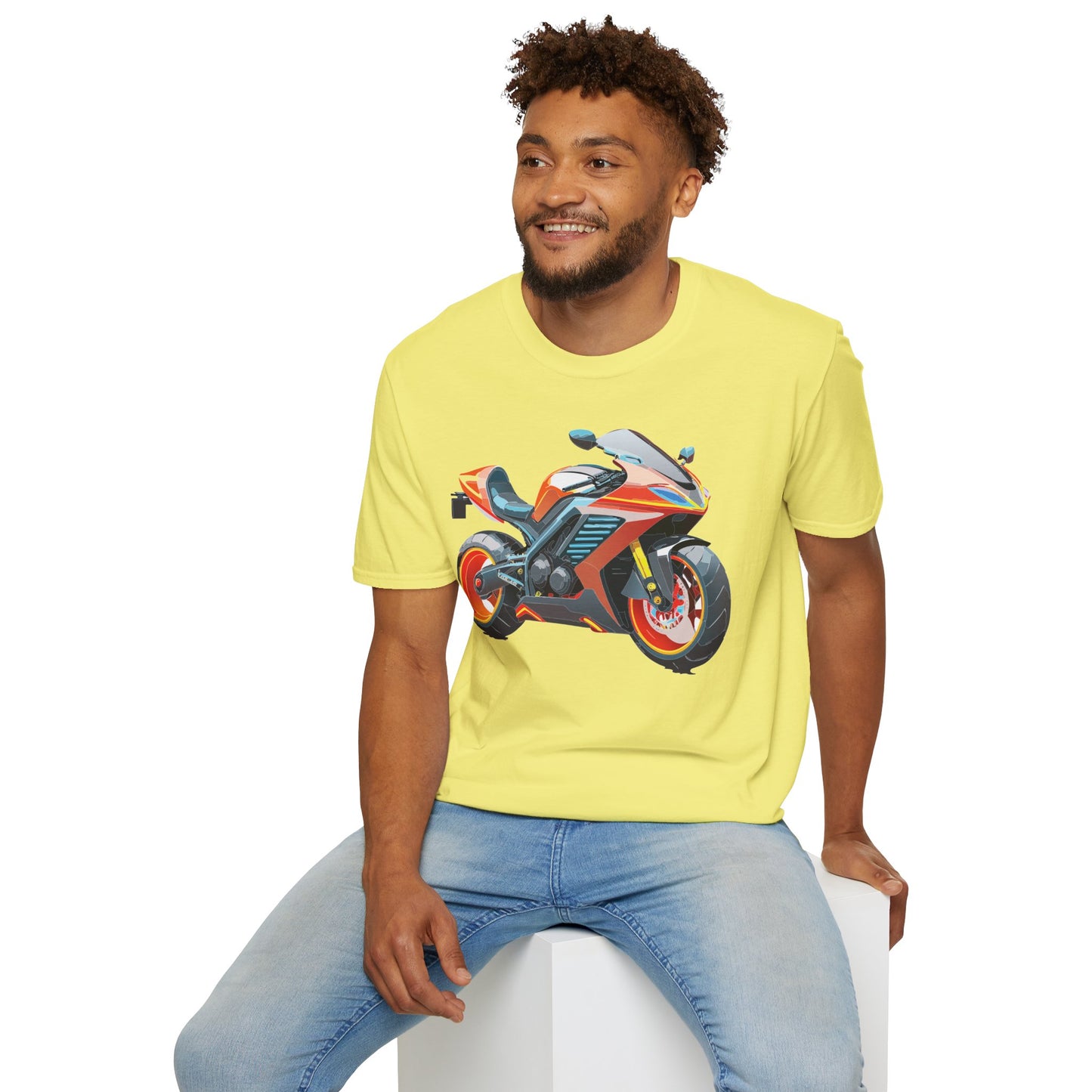 Bike T Shirt, Moto Shirt, Shirt with Motorcycle, MTB T Shirts