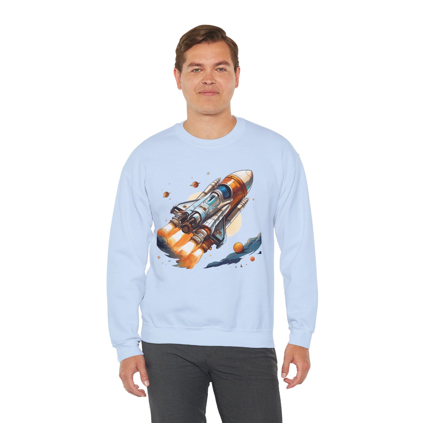 Space Shuttle Sweatshirt, Cosmic Sweatshirt, Astronaut Sweatshirt, Space Cosmic Sweatshirt