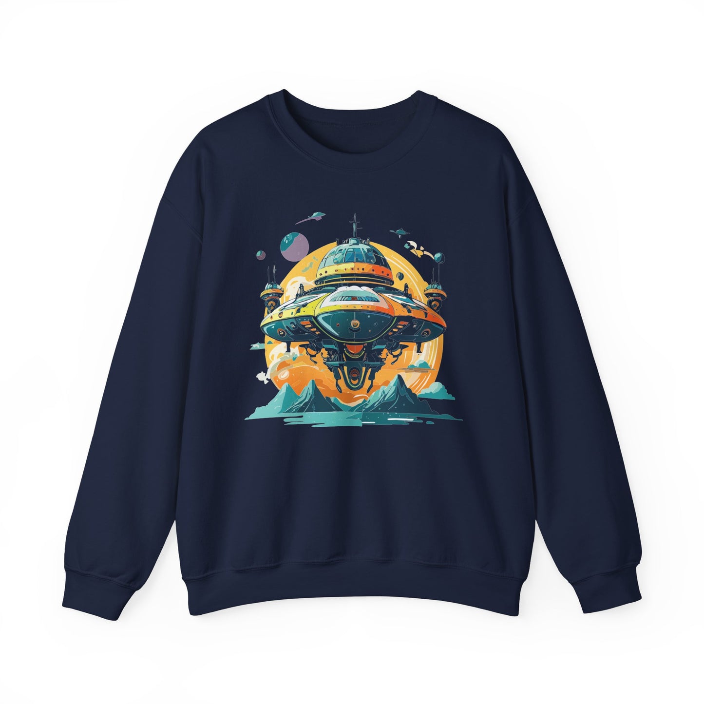 Space Shuttle Sweatshirt, Cosmic Sweatshirt, Astronaut Sweatshirt, Space Cosmic Sweatshirt