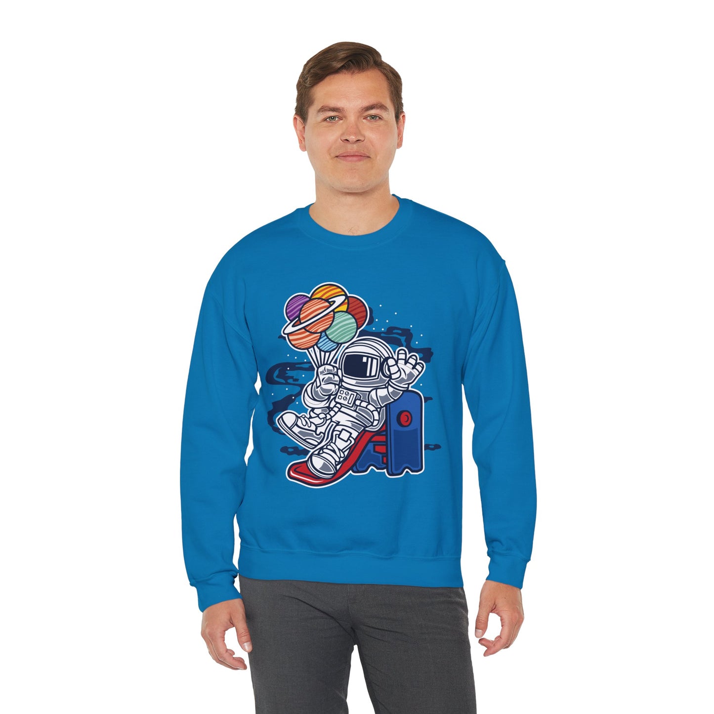 Space Shuttle Sweatshirt, Cosmic Sweatshirt, Astronaut Sweatshirt, Space Cosmic Sweatshirt