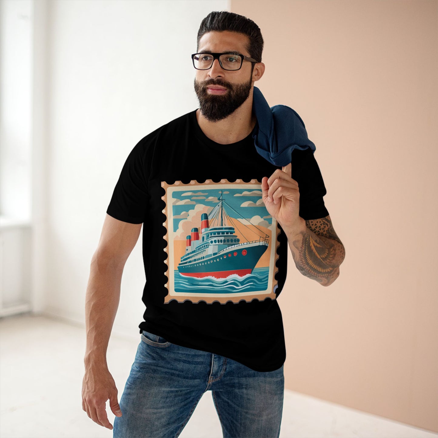 Stamp Shirt, Postage Stamp Shirt