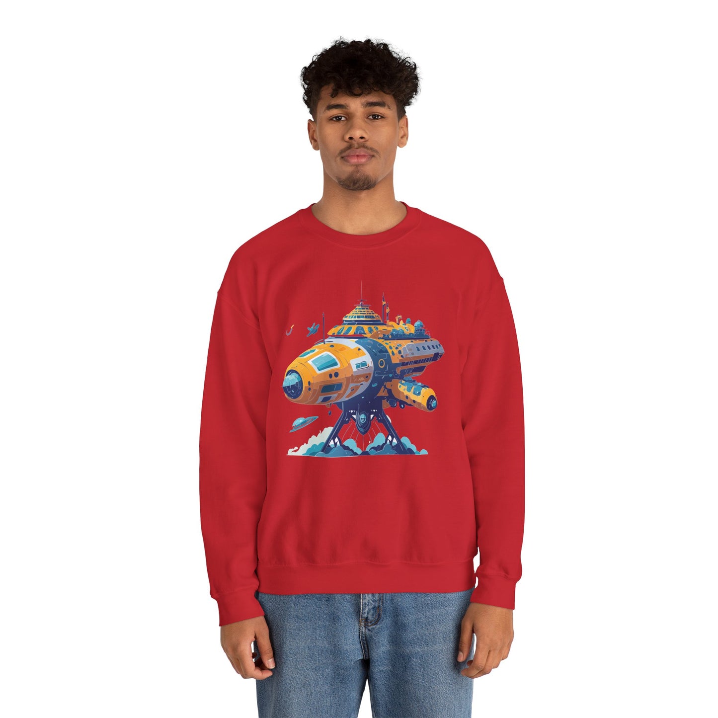 Space Shuttle Sweatshirt, Cosmic Sweatshirt, Astronaut Sweatshirt, Space Cosmic Sweatshirt