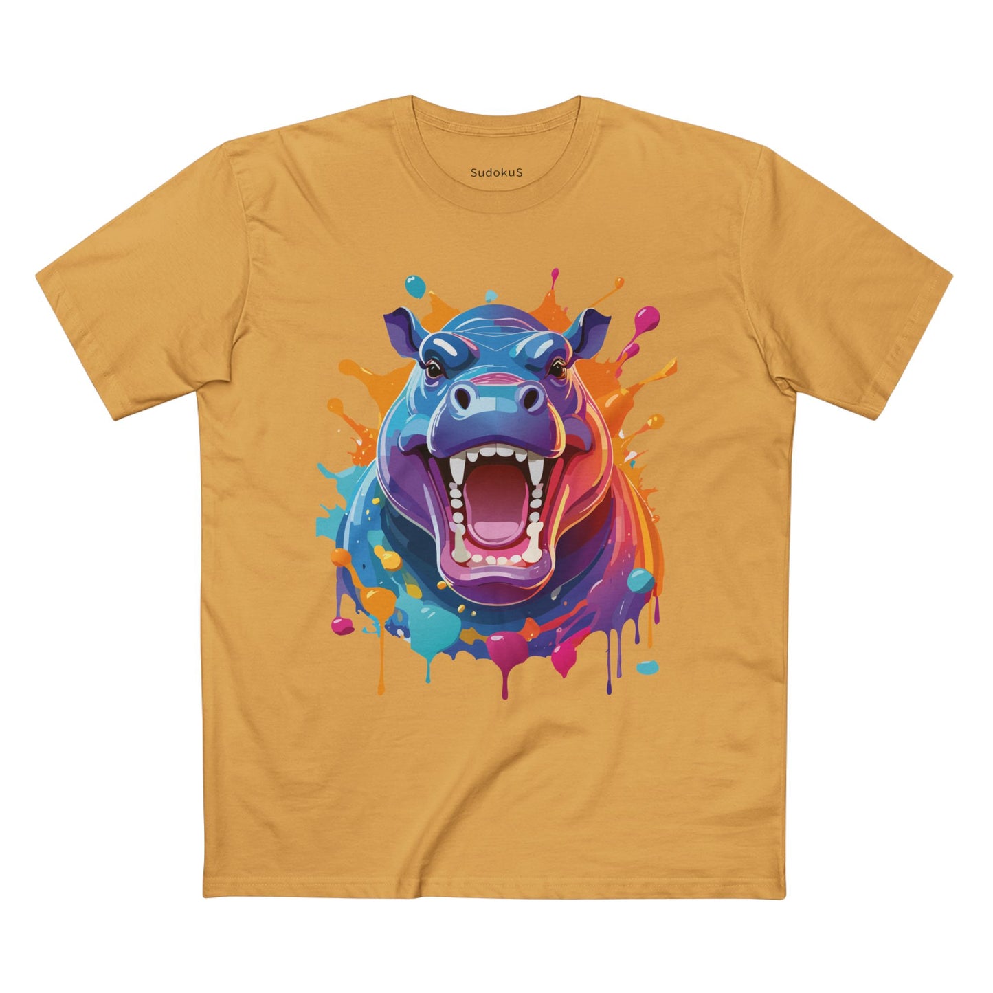 Animal Shirt, Hippo Shirt - SudokuS