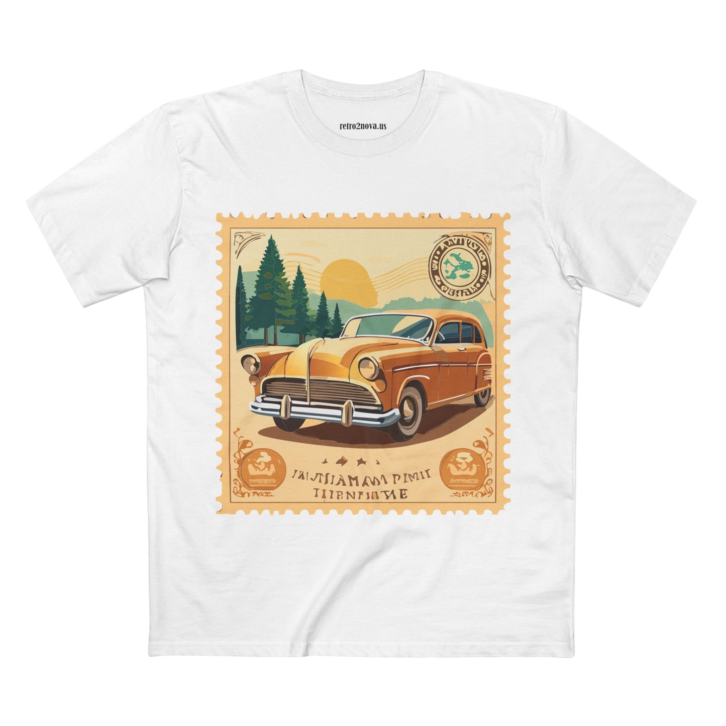 Stamp Shirt, Postage Stamp Shirt