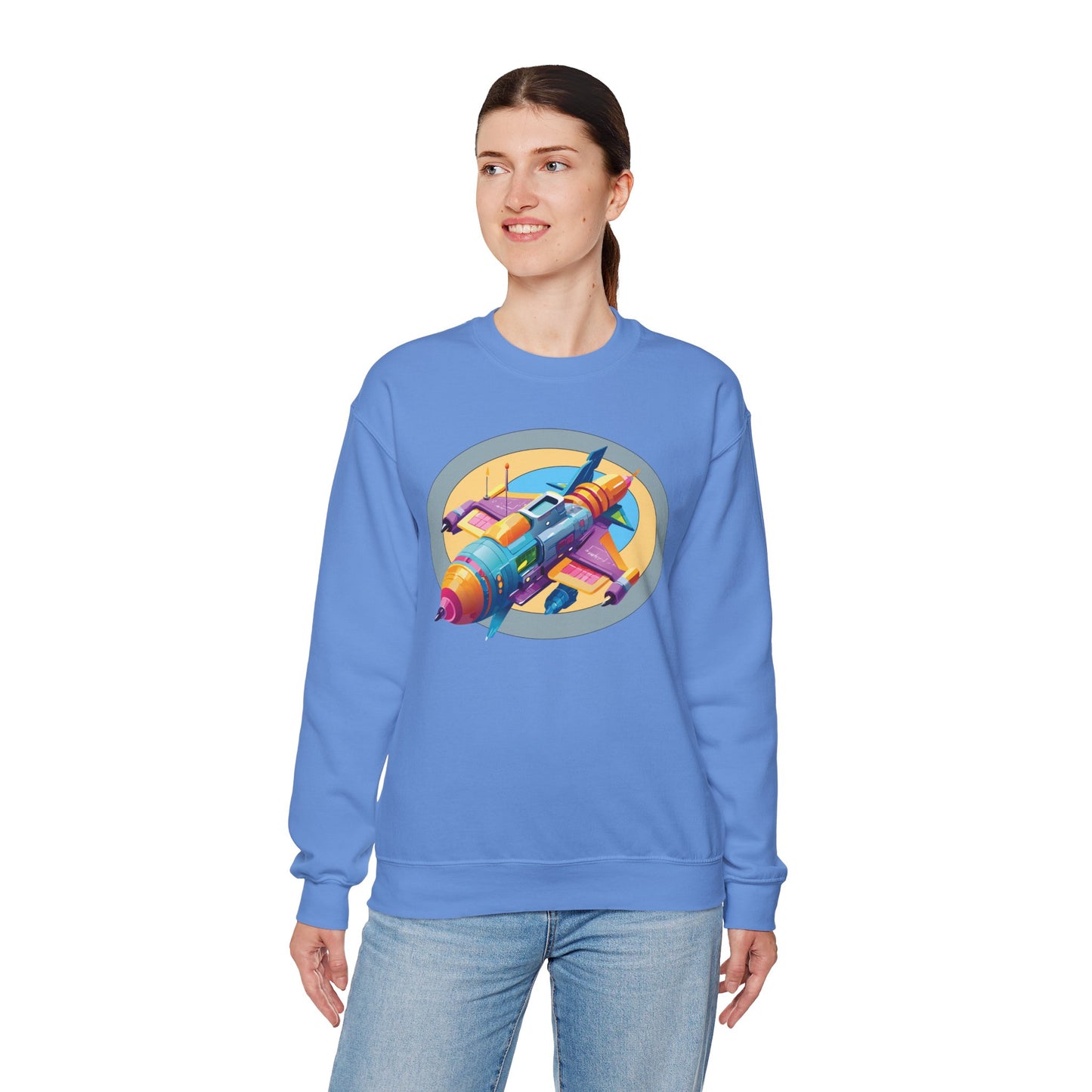 Space Shuttle Sweatshirt, Cosmic Sweatshirt, Astronaut Sweatshirt, Space Cosmic Sweatshirt