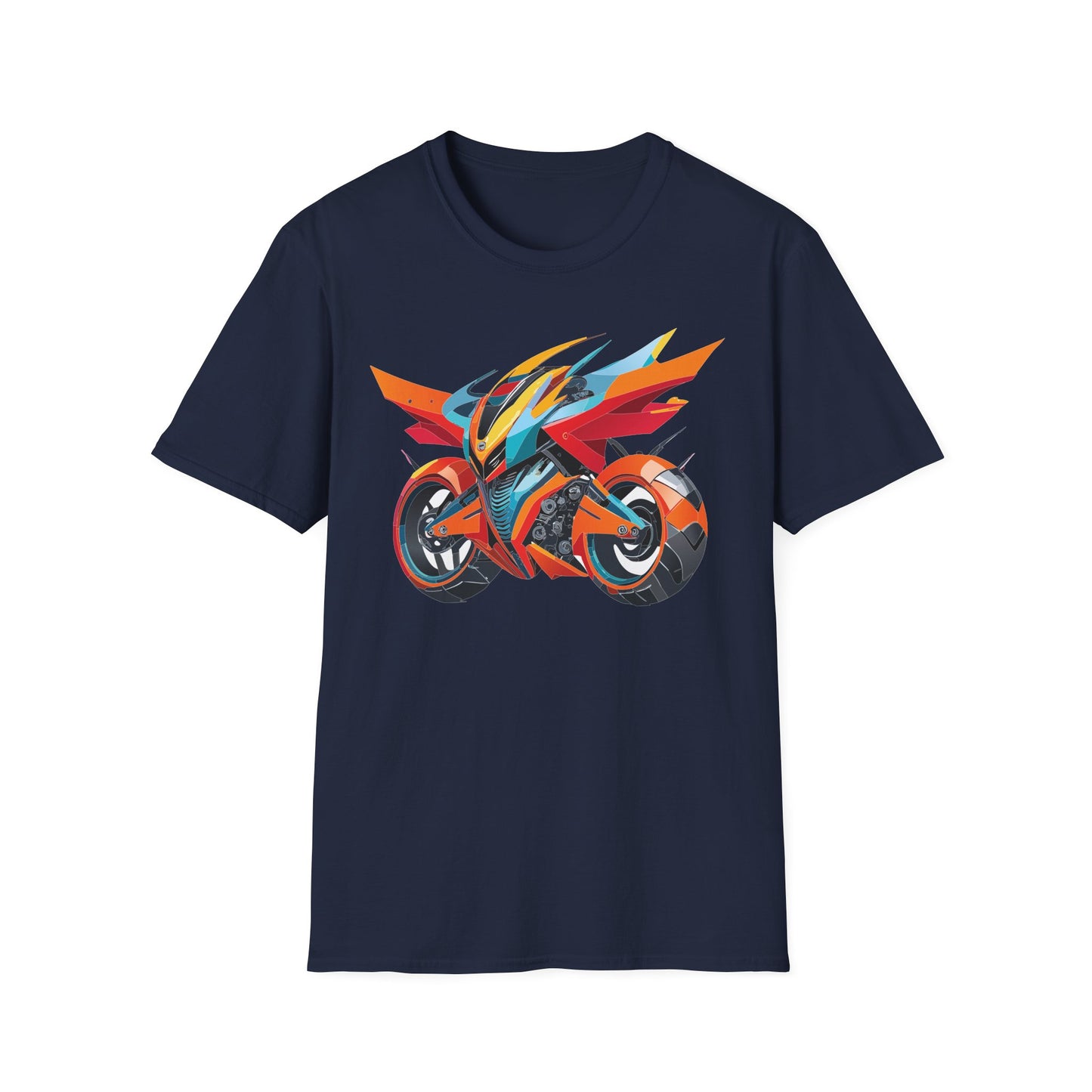 Bike T Shirt, Moto Shirt, Shirt with Motorcycle, MTB T Shirts