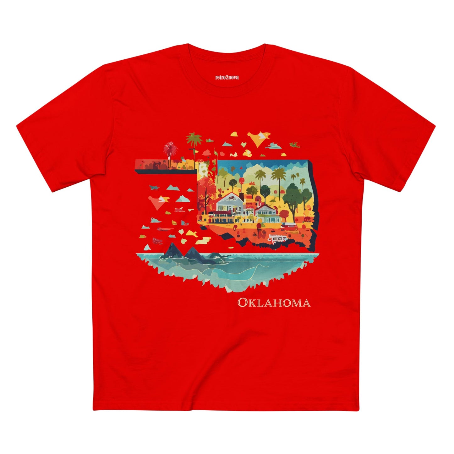 US State Shirts, Oklahoma Shirt