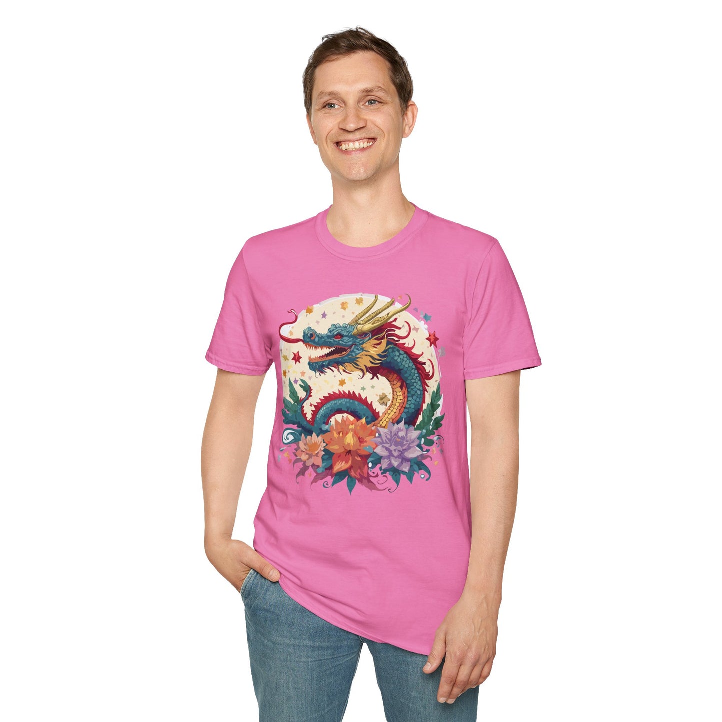 Dragon T Shirt, Dragon Shirt, Shirt with Animals, Animal Shirt