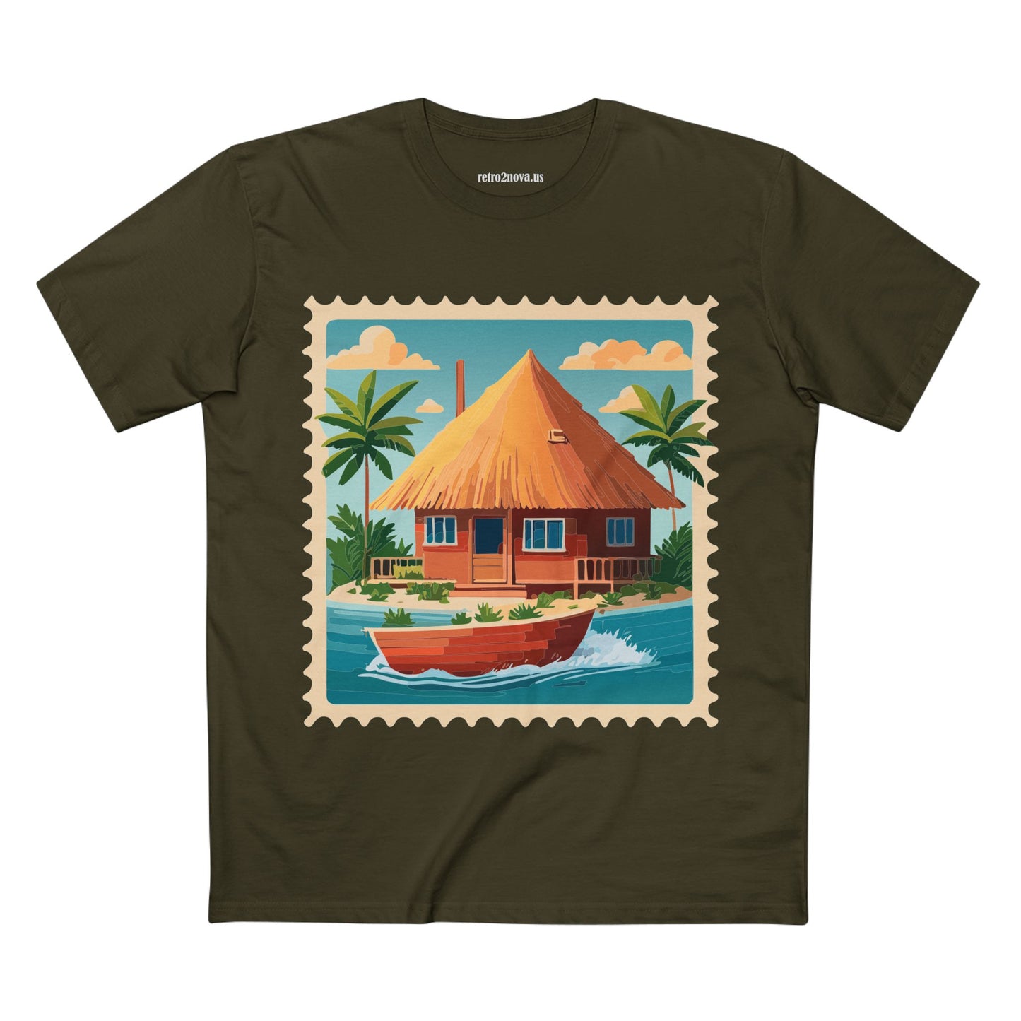 Stamp Shirt, Postage Stamp Shirt