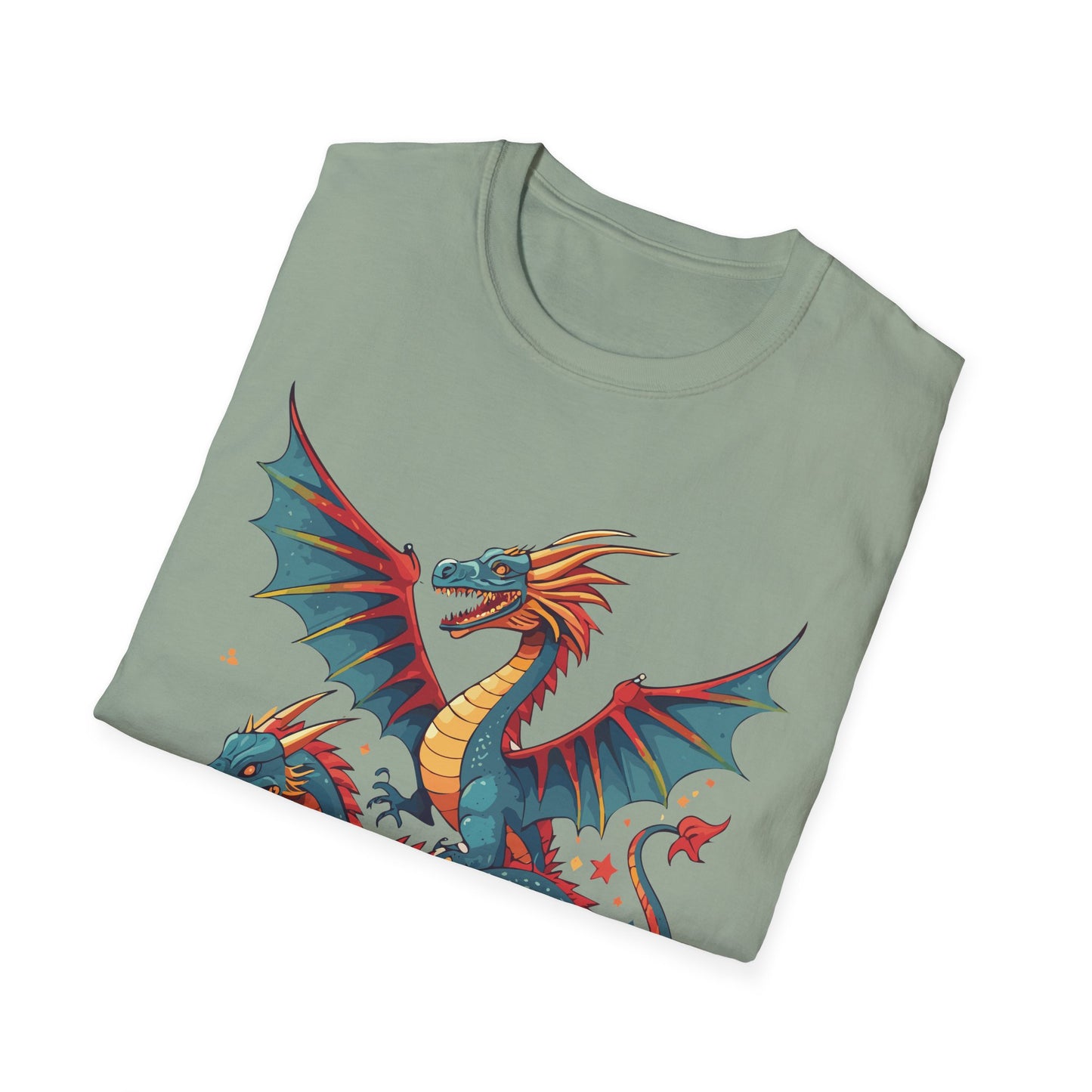 Dragon T Shirt, Dragon Shirt, Shirt with Animals, Animal Shirt