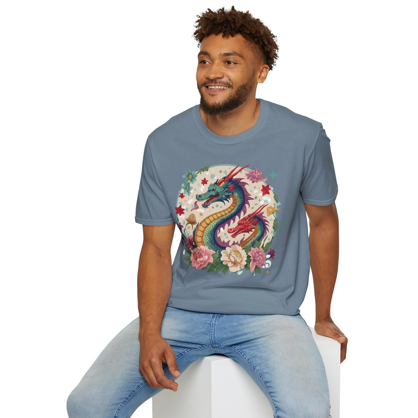 Dragon T Shirt, Dragon Shirt, Shirt with Animals, Animal Shirt
