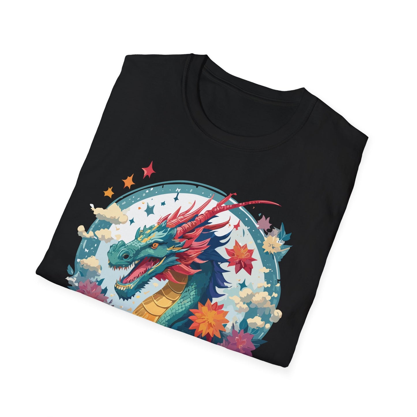 Dragon T Shirt, Dragon Shirt, Shirt with Animals, Animal Shirt