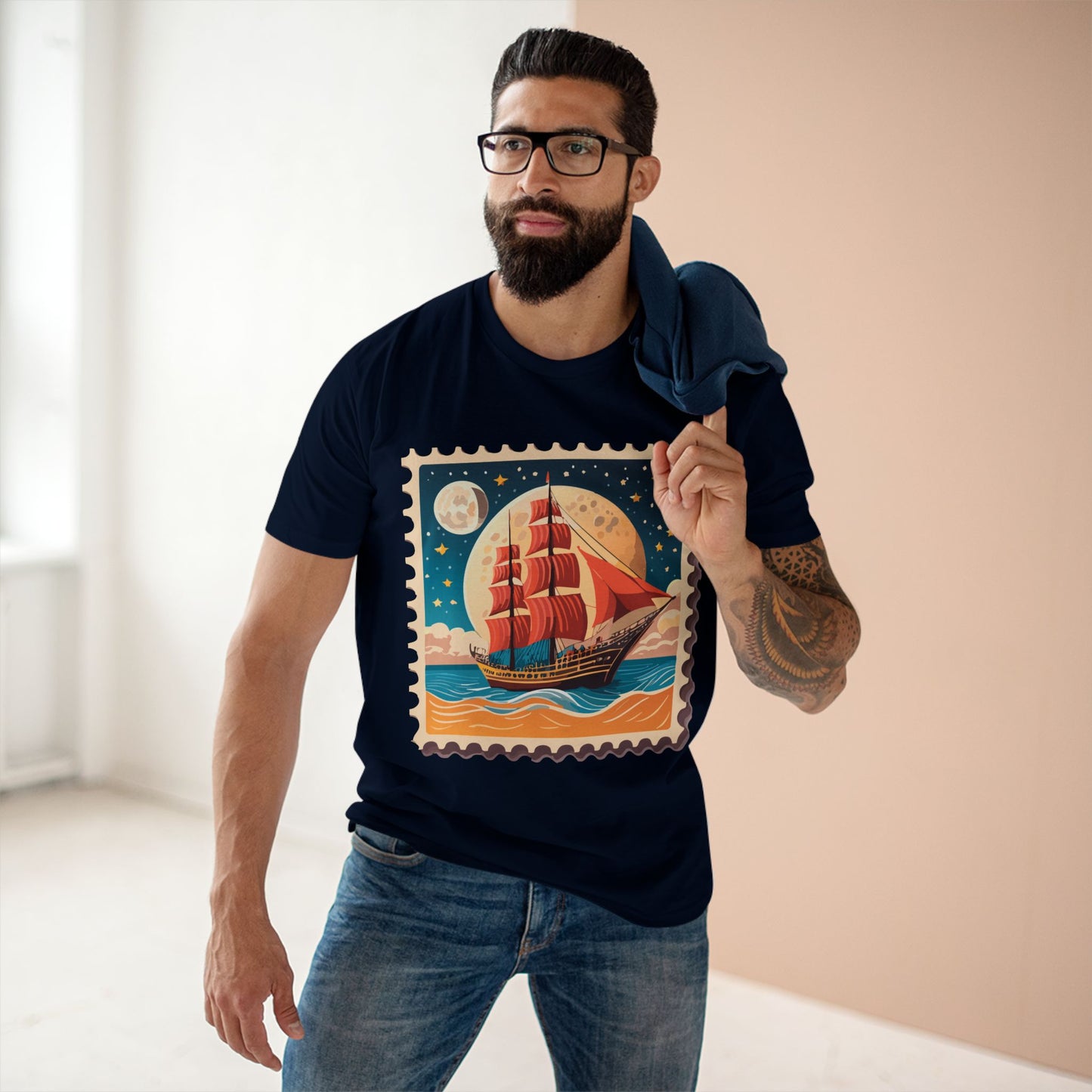 Stamp Shirt, Postage Stamp Shirt
