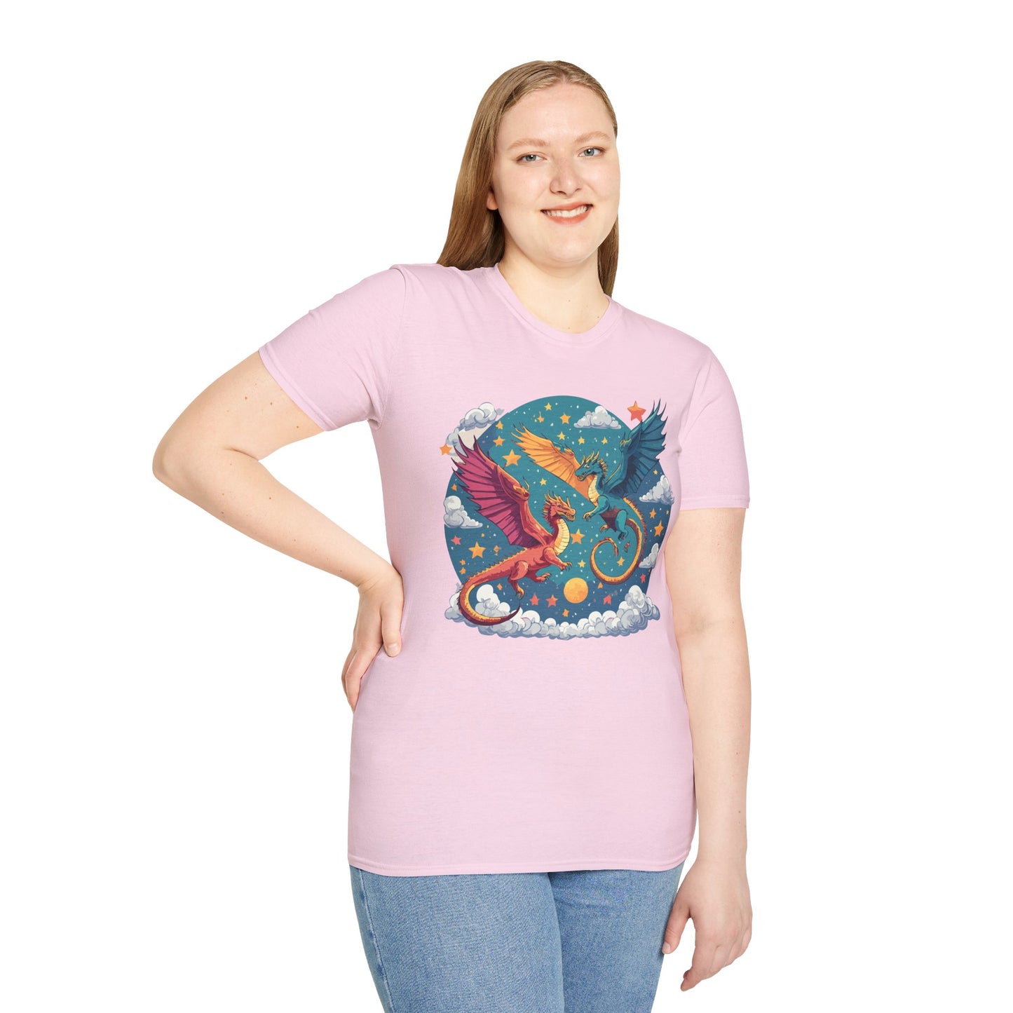 Dragon T Shirt, Dragon Shirt, Shirt with Animals, Animal Shirt