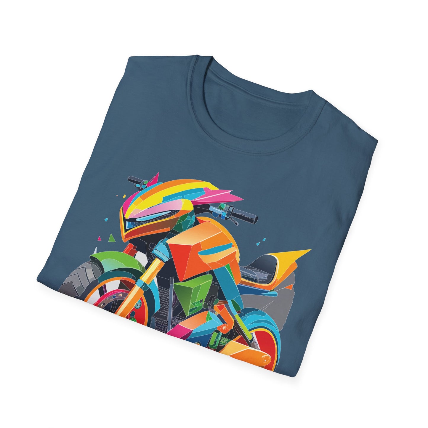 Bike T Shirt, Moto Shirt, Shirt with Motorcycle, MTB T Shirts