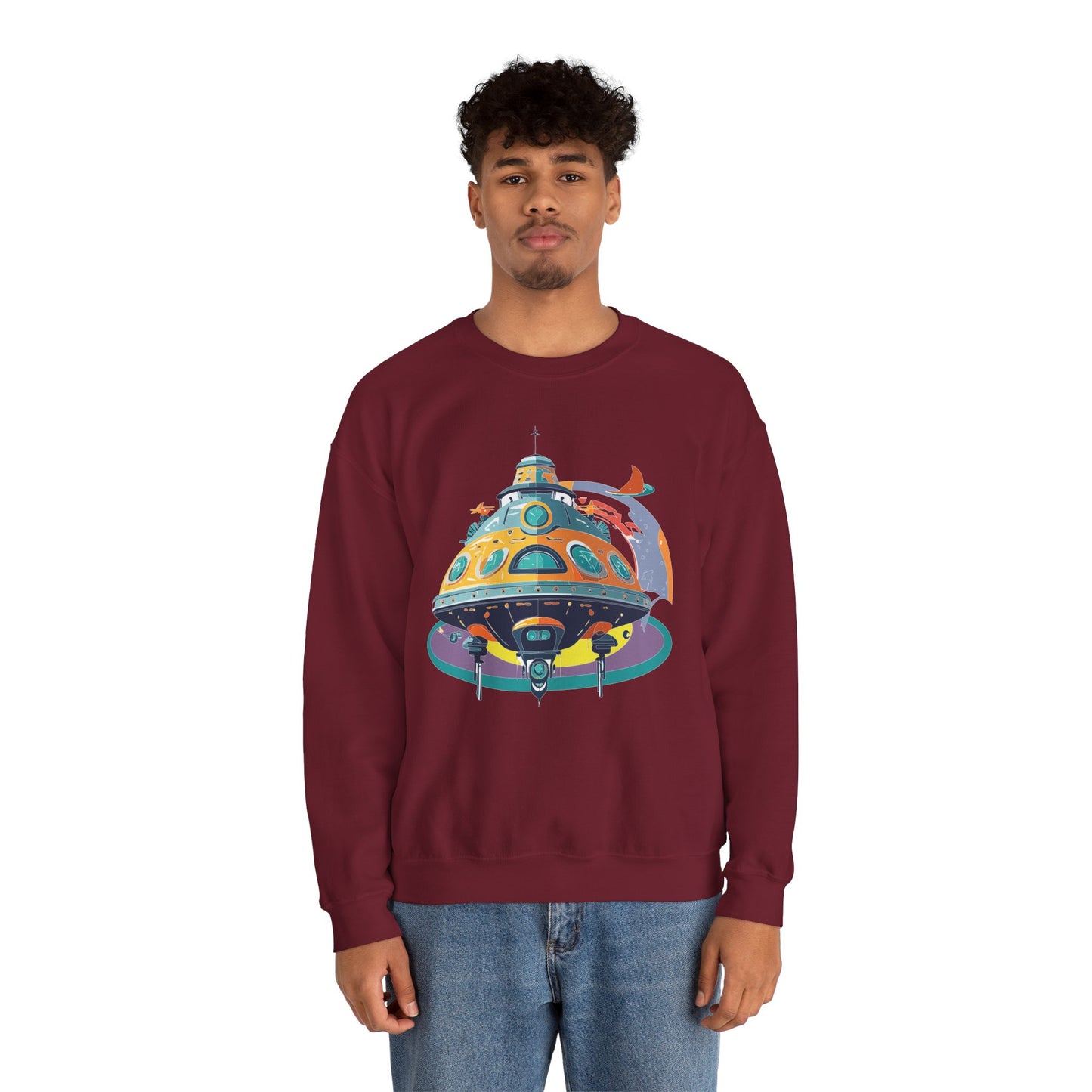 Space Shuttle Sweatshirt, Cosmic Sweatshirt, Astronaut Sweatshirt, Space Cosmic Sweatshirt