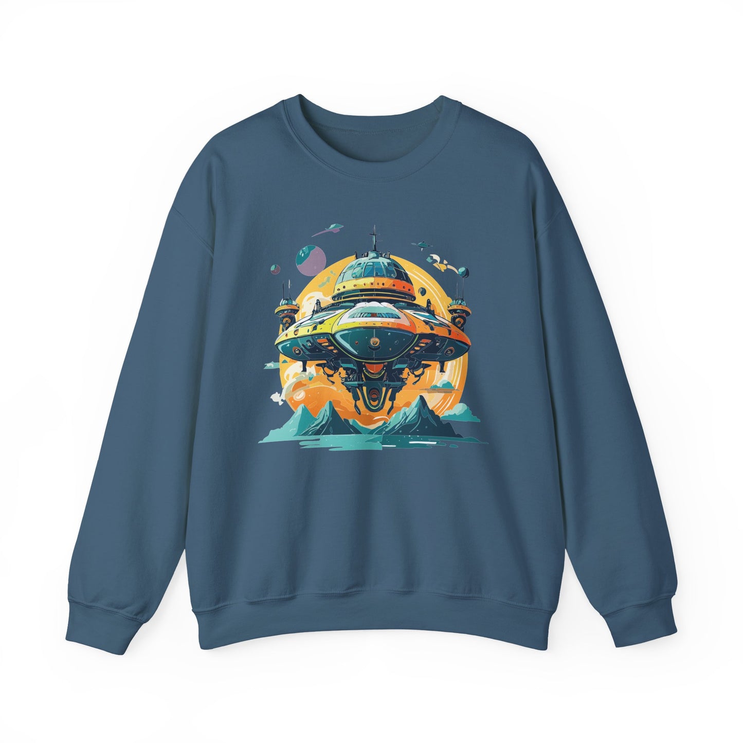 Space Shuttle Sweatshirt, Cosmic Sweatshirt, Astronaut Sweatshirt, Space Cosmic Sweatshirt