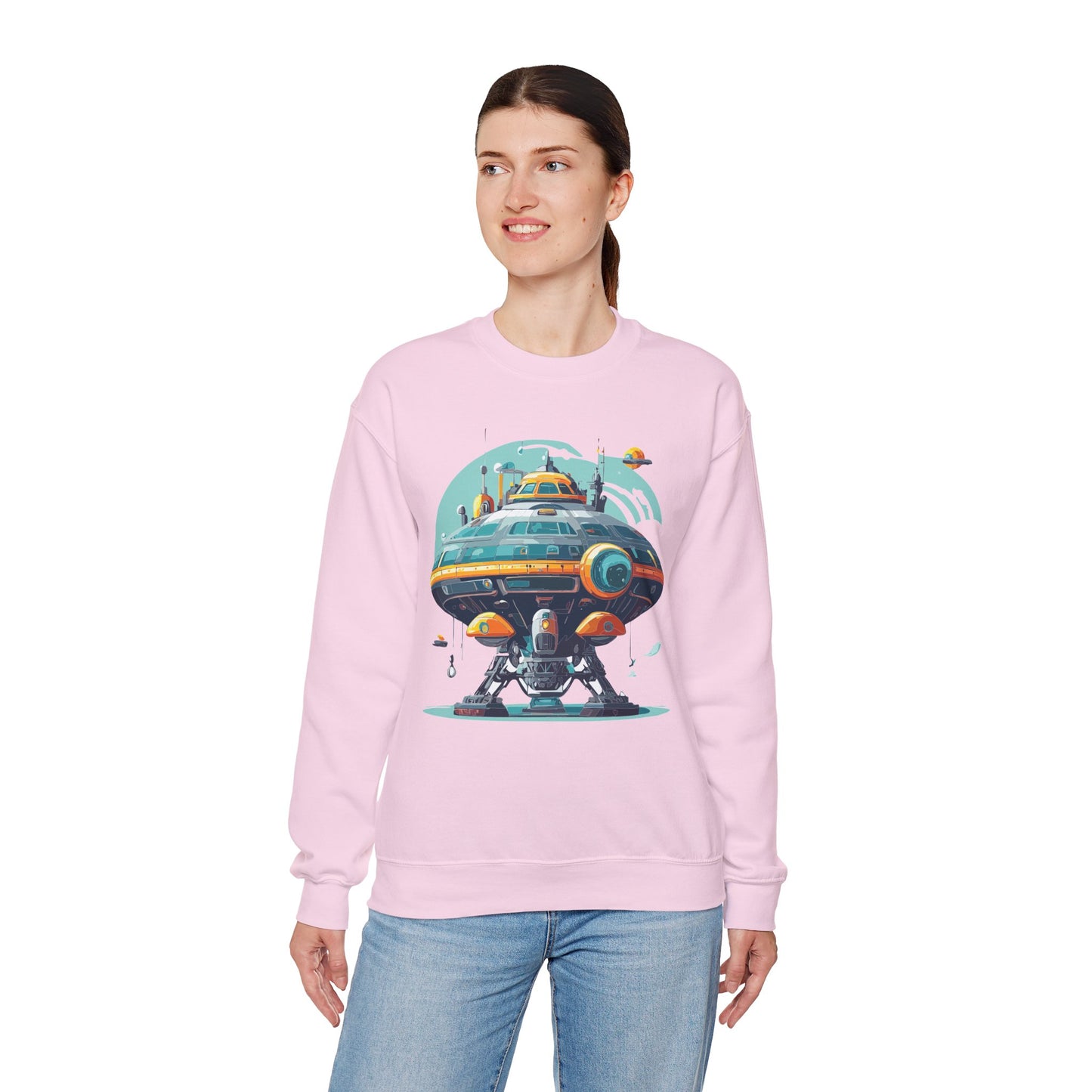 Space Shuttle Sweatshirt, Cosmic Sweatshirt, Astronaut Sweatshirt, Space Cosmic Sweatshirt