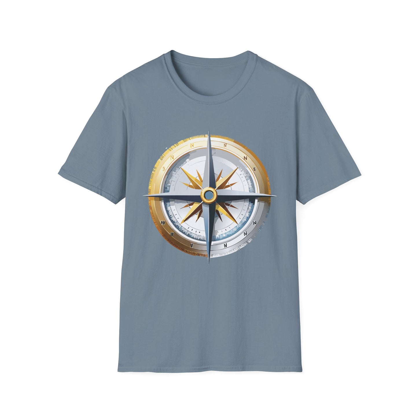 Compass T Shirt, Compass Shirt, Shirt with Compass, Navigator Shirt
