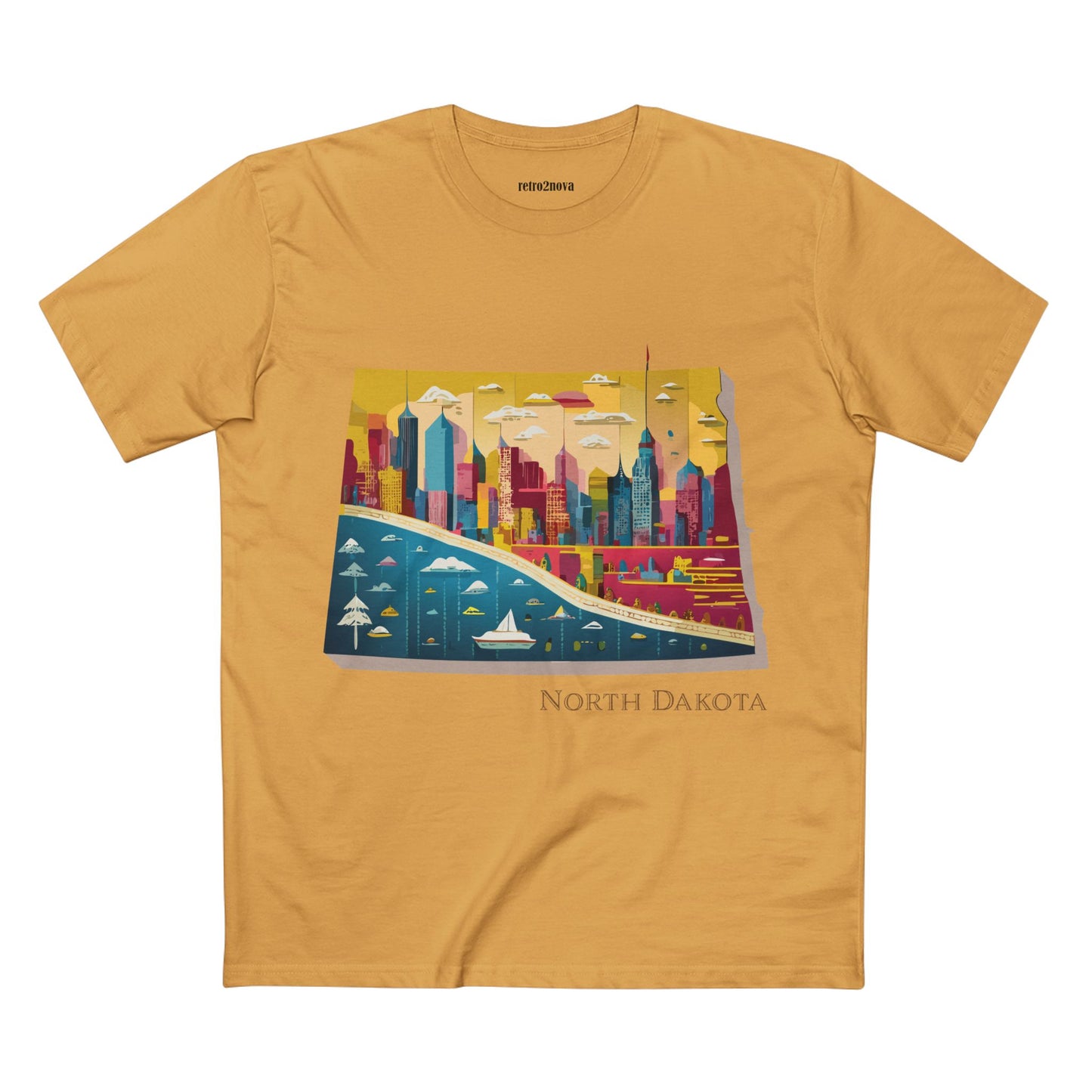 US State Shirts, North Dakota Shirt